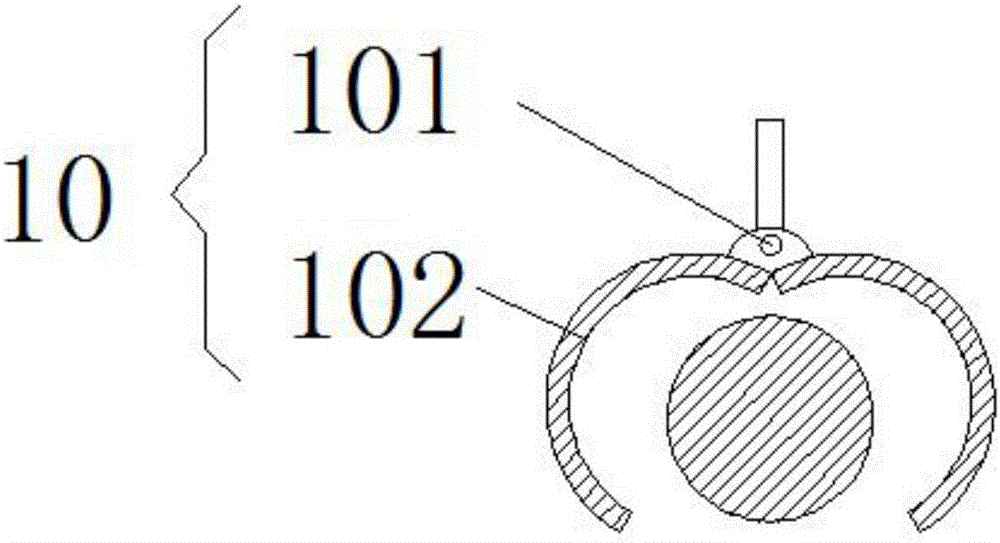 Transmission line deicer with moving function