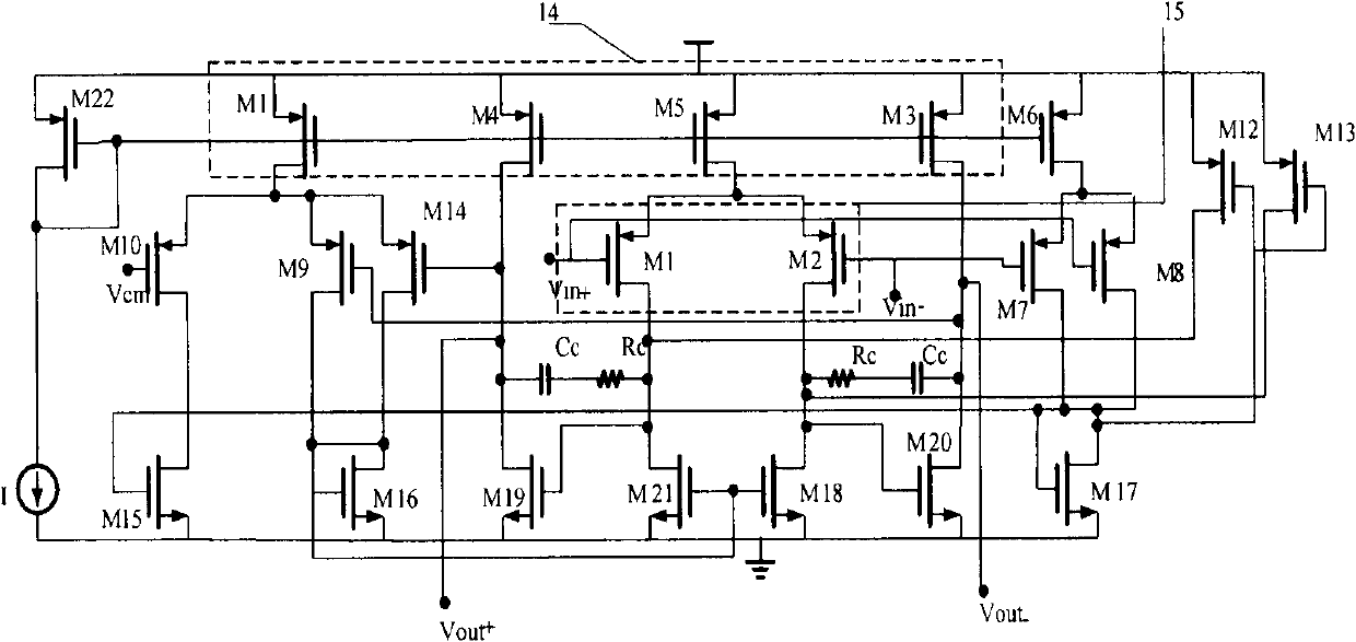 Feedforward automatic gain control circuit working in extremely low voltage current mode