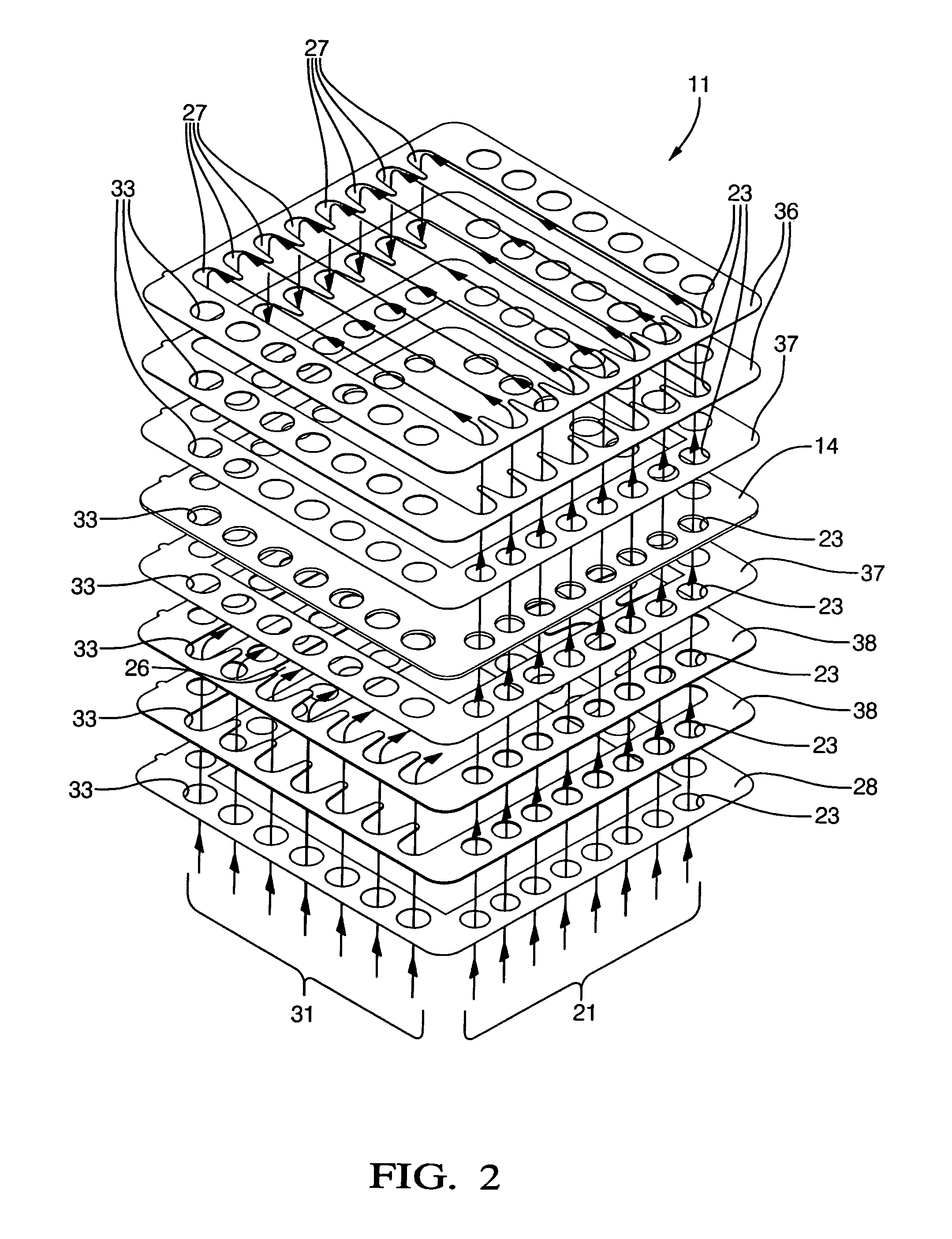 Fuel cell having optimized pattern of electric resistance