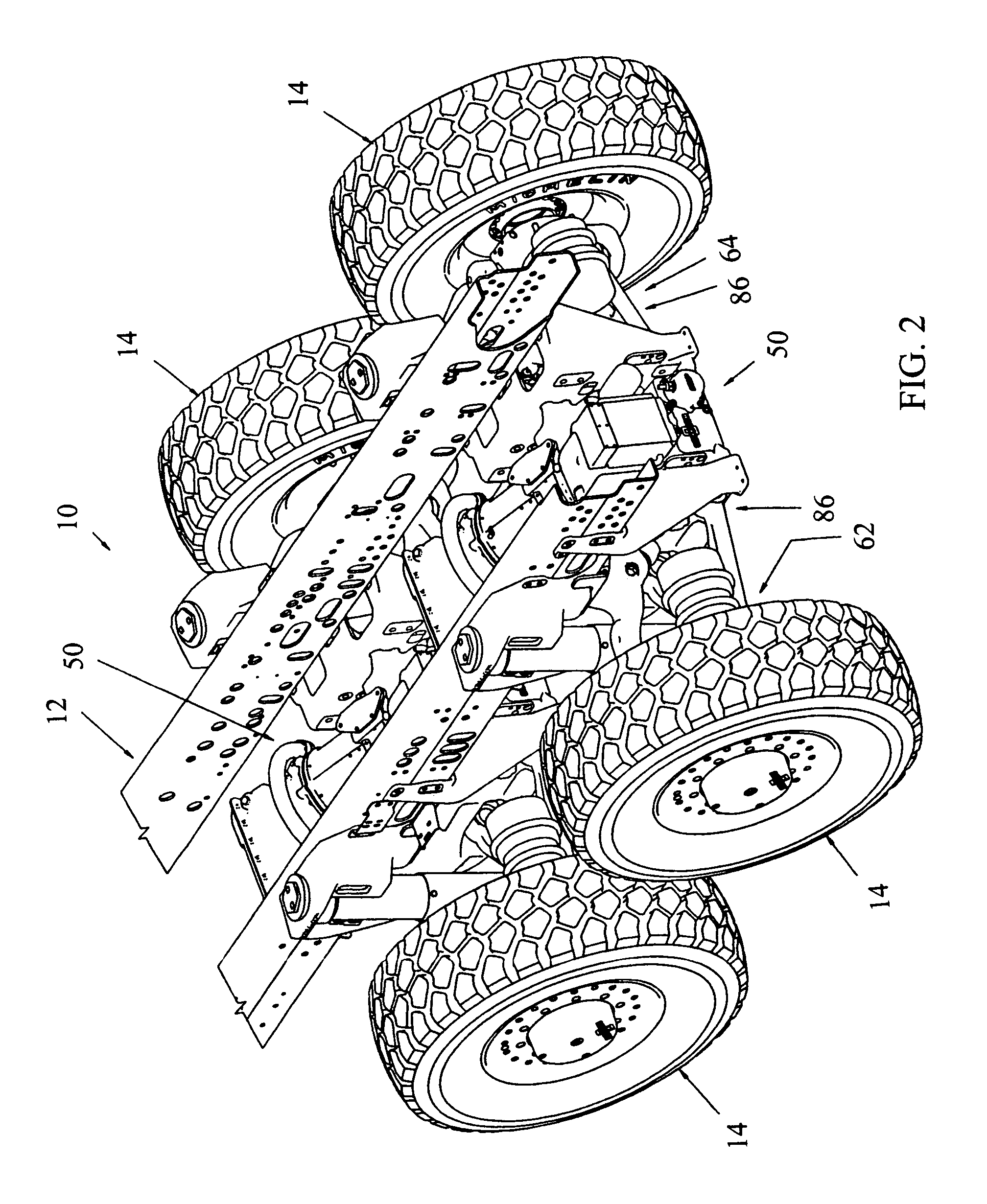 Self-contained axle module