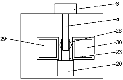 Medicine smashing device with cleaning function