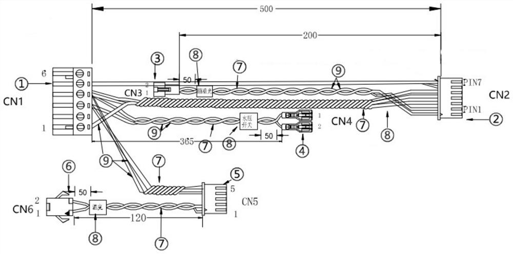 Laser therapeutic instrument connecting device and laser therapeutic equipment