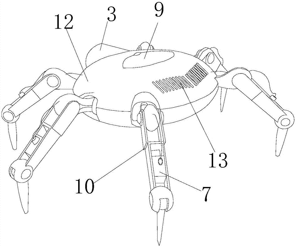 Earthquake rescue robot