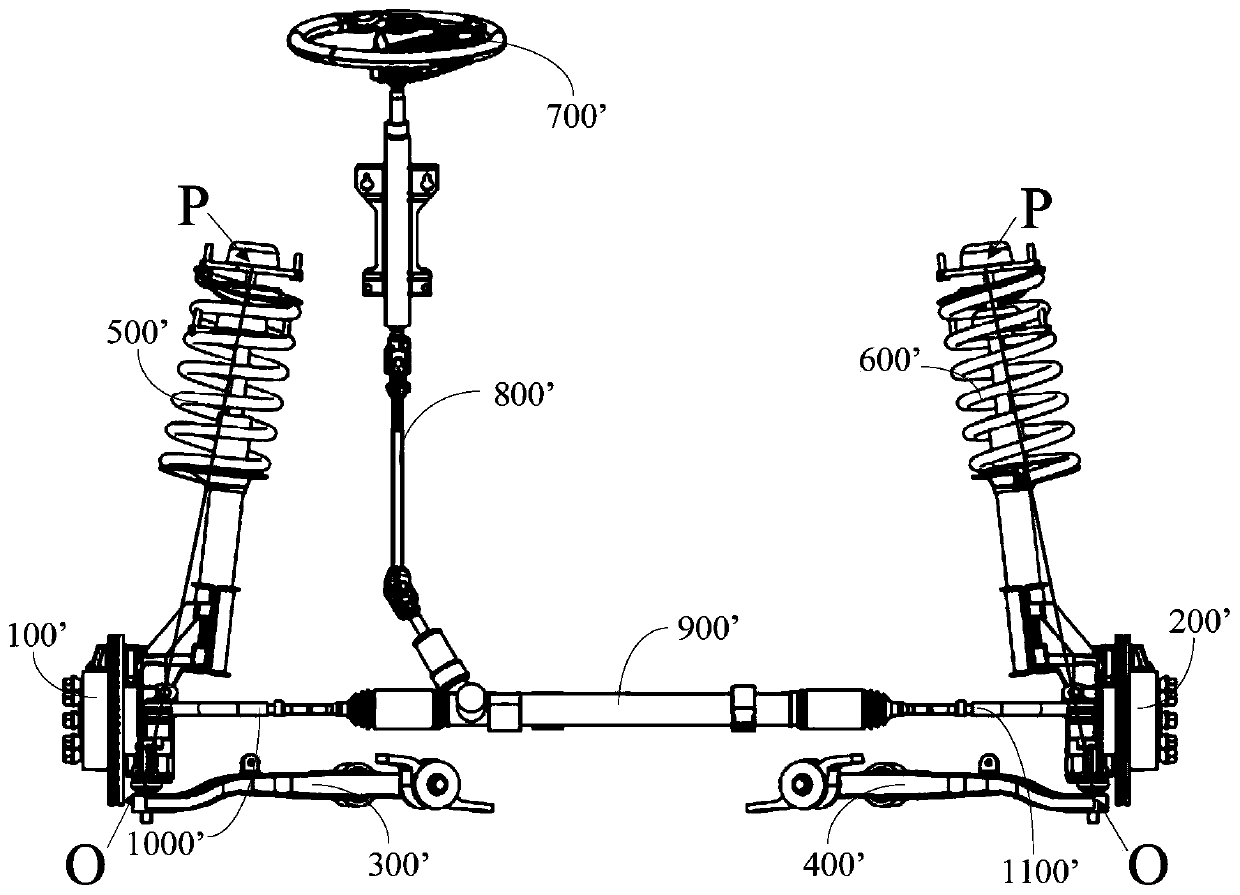 Steering transmission system and vehicle