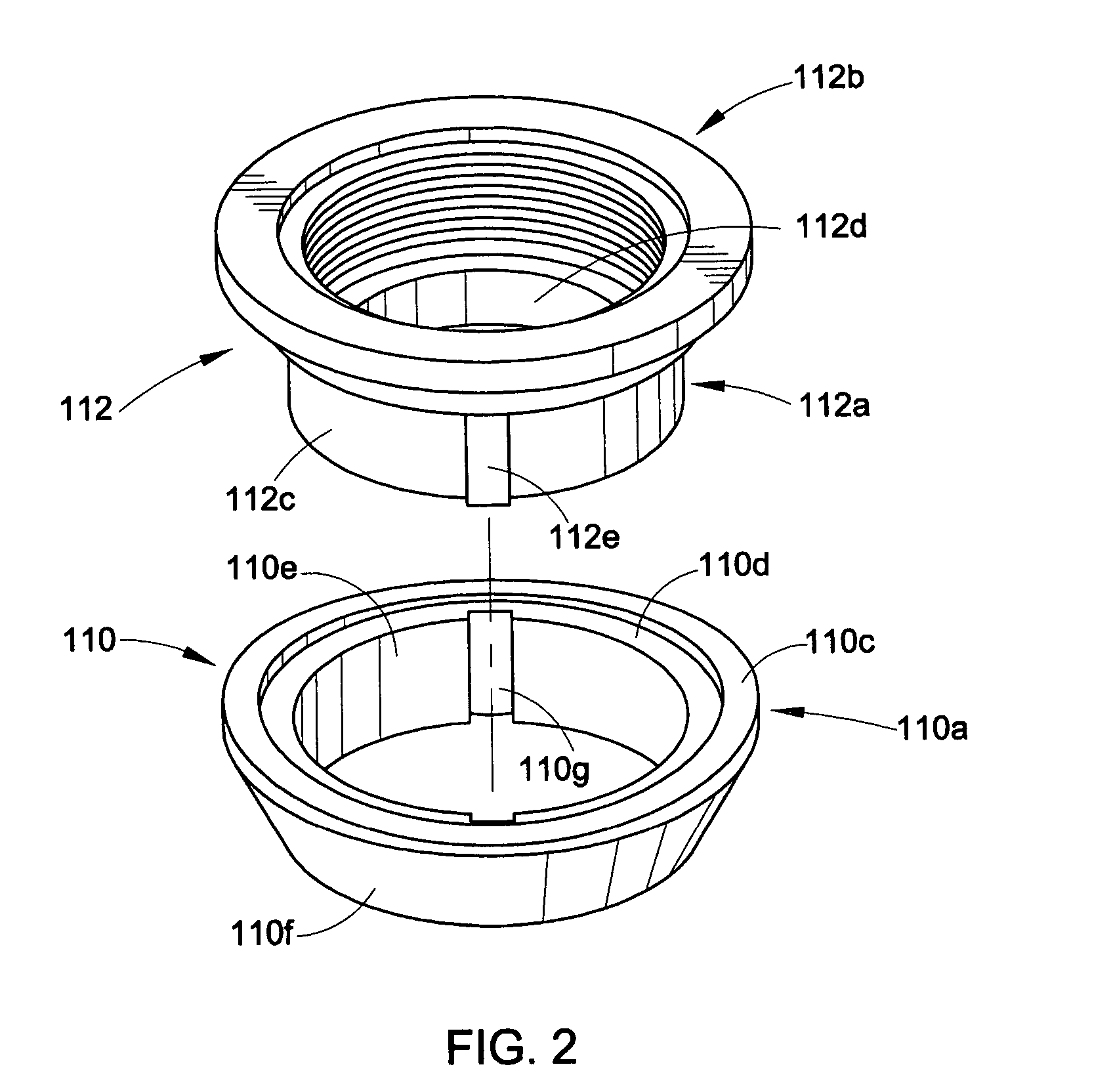 Method of forming filament-reinforced composite thermoplastic pressure vessel fitting assembly