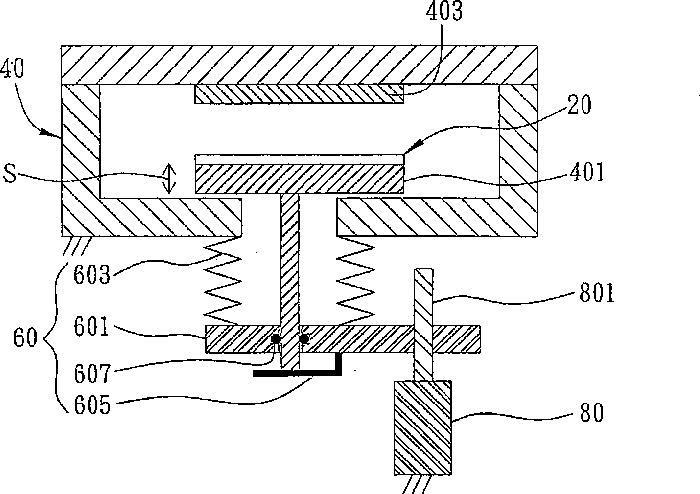Device for positioning and supporting base of vacuum equipment