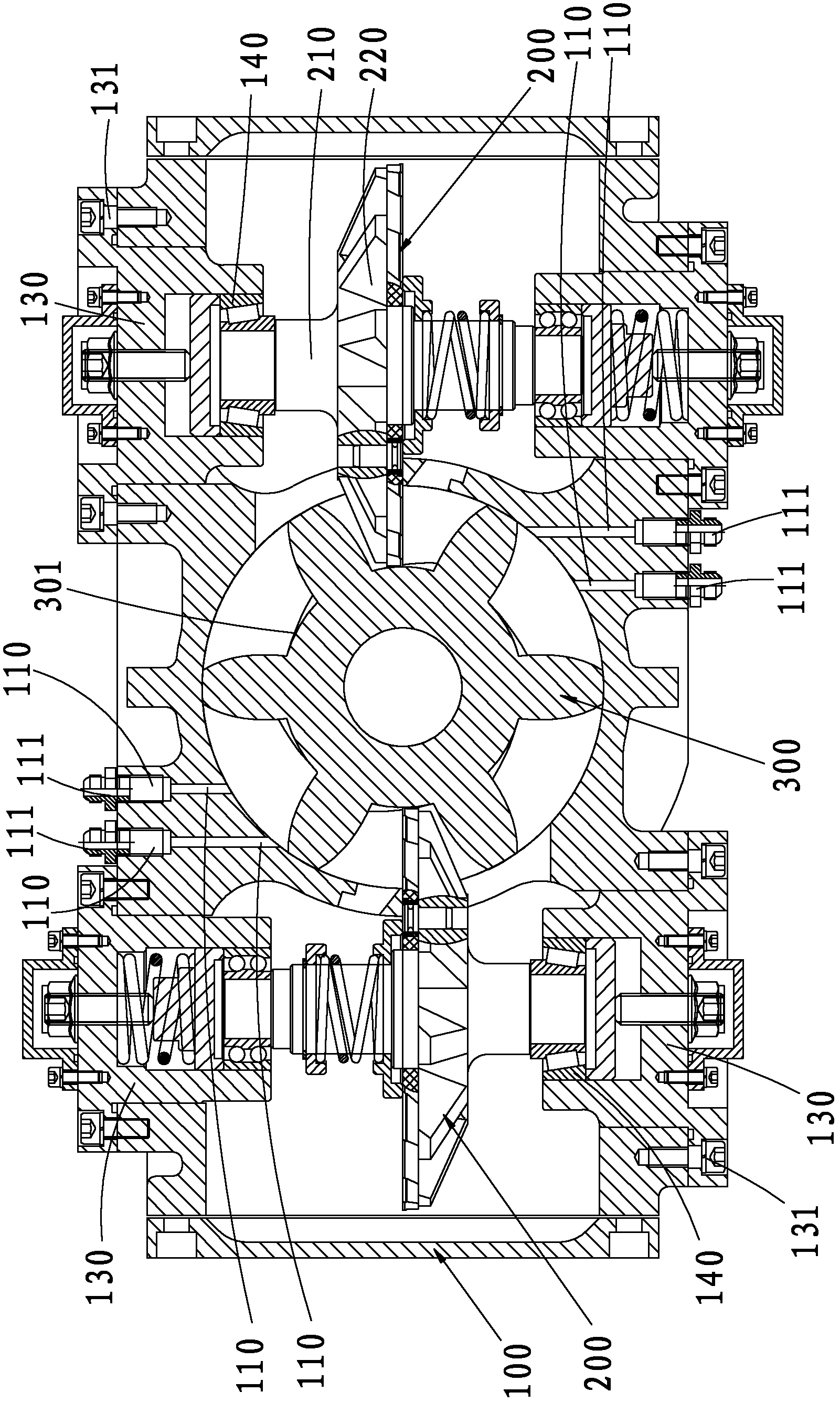 Single-stage medium-pressure single-screw compressor capable of being cooled through multi-point liquid spraying during entire compression process