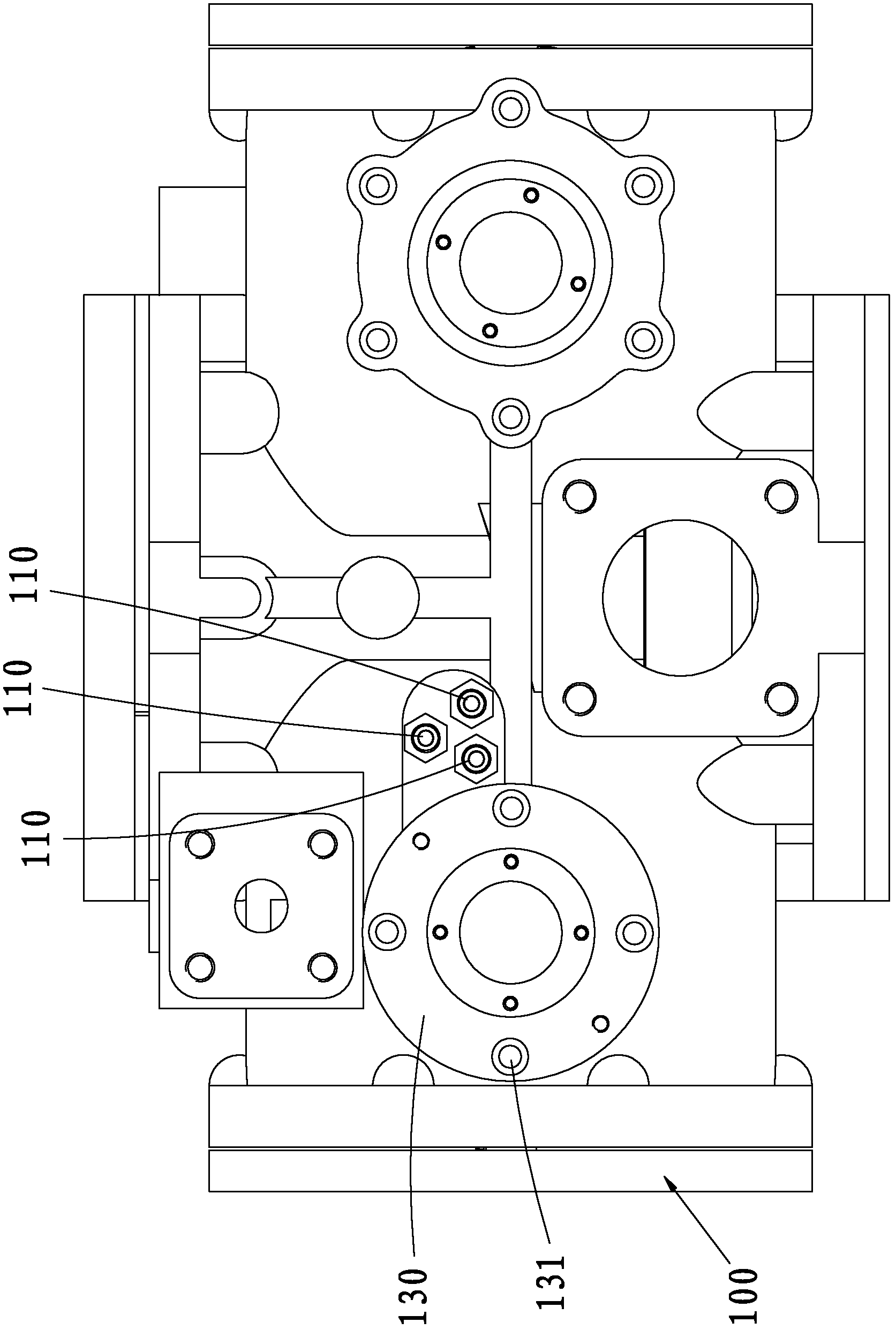 Single-stage medium-pressure single-screw compressor capable of being cooled through multi-point liquid spraying during entire compression process