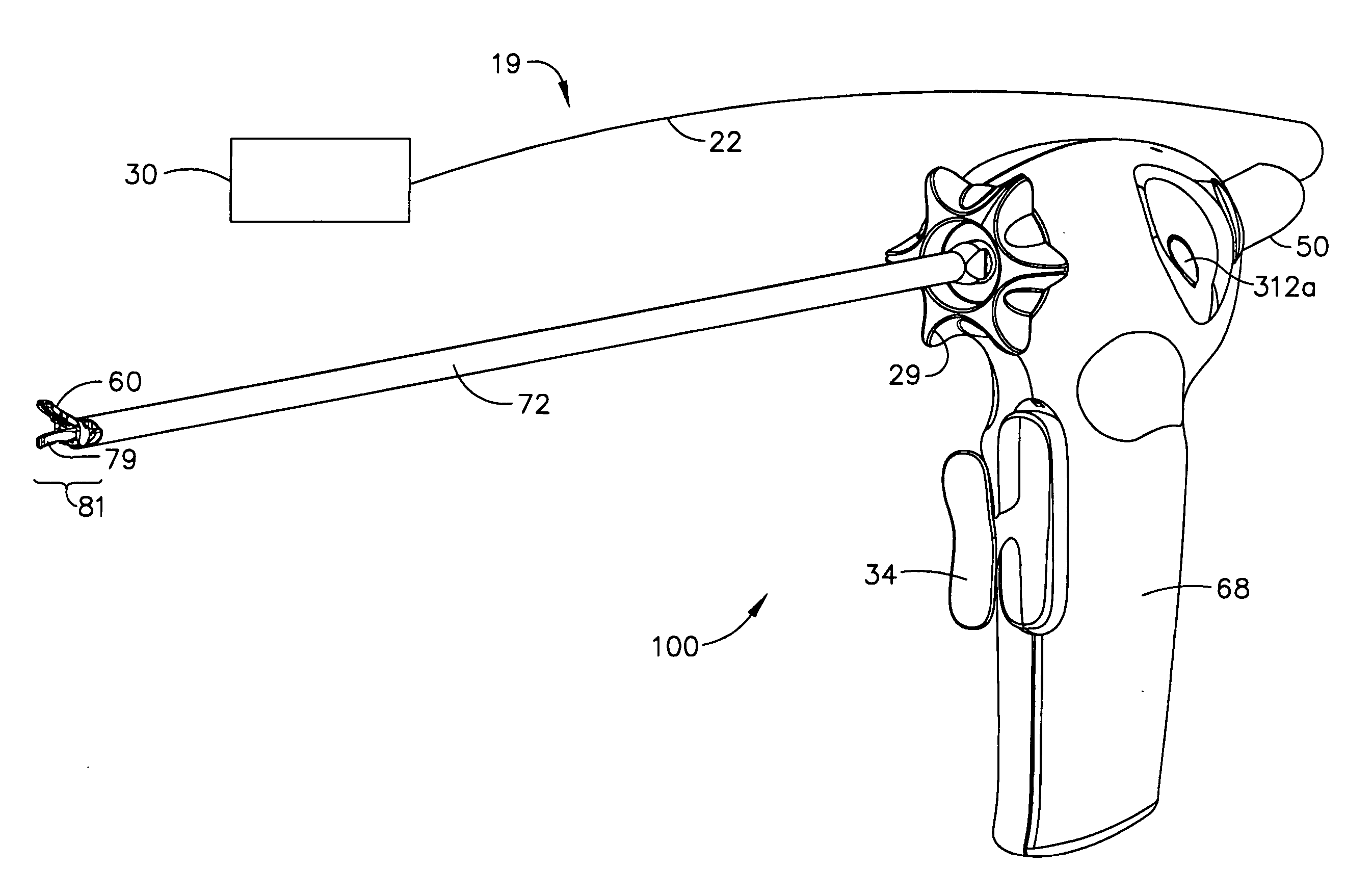 Clamp mechanism for use with an ultrasonic surgical instrument