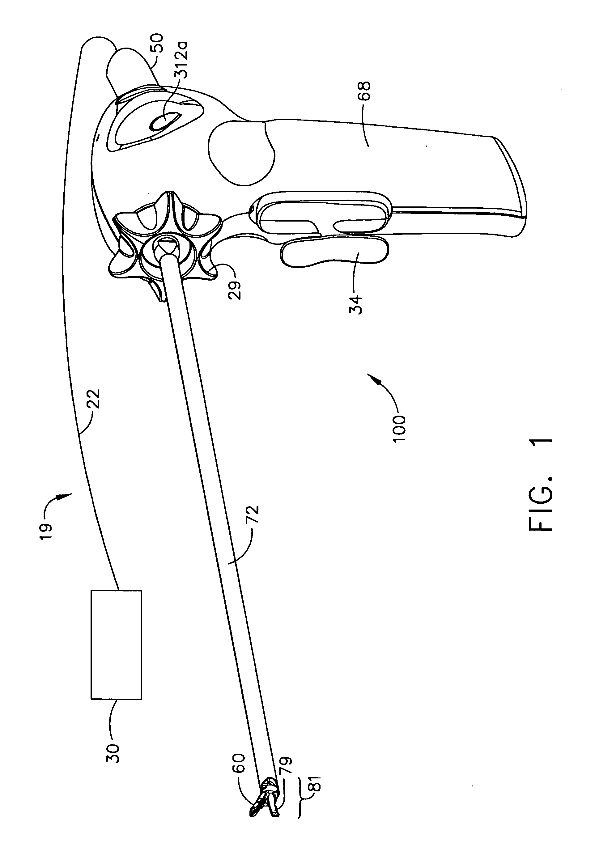 Clamp mechanism for use with an ultrasonic surgical instrument