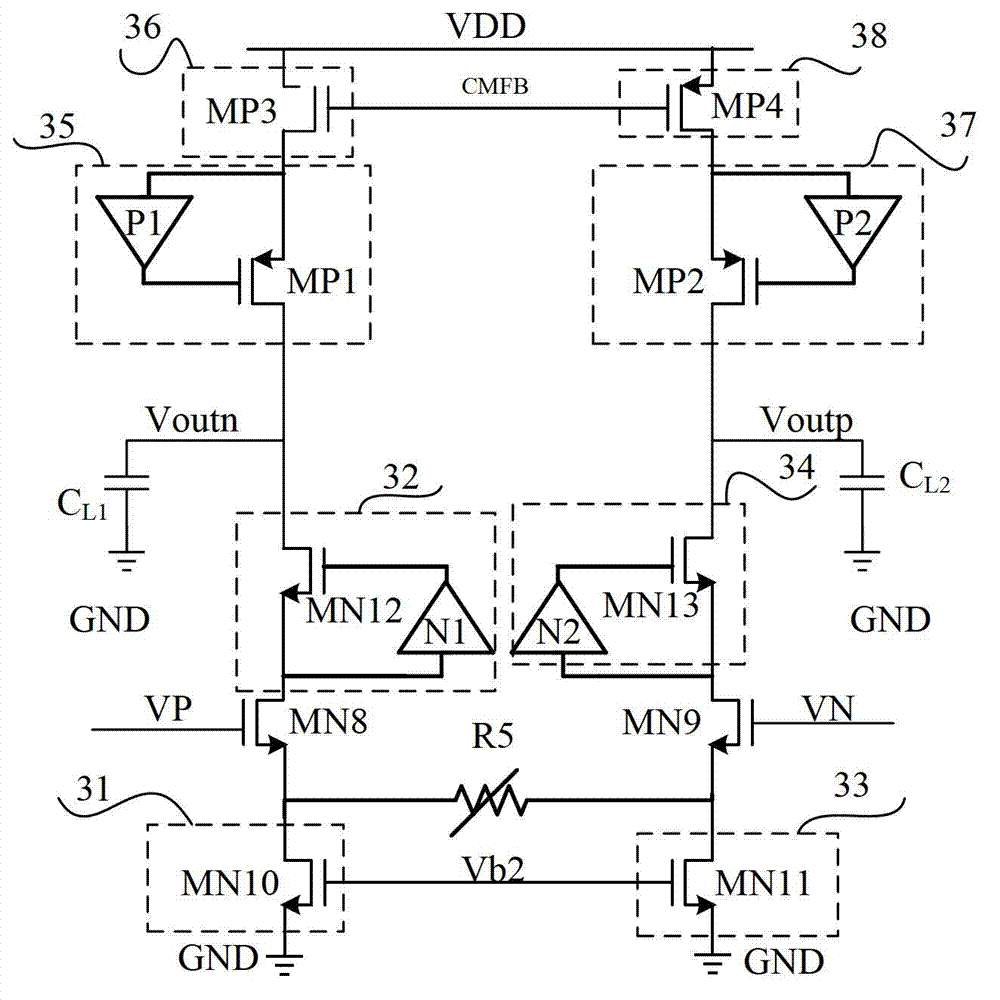 Programmable fully-differential gain-bootstrap operational transconductance amplifier