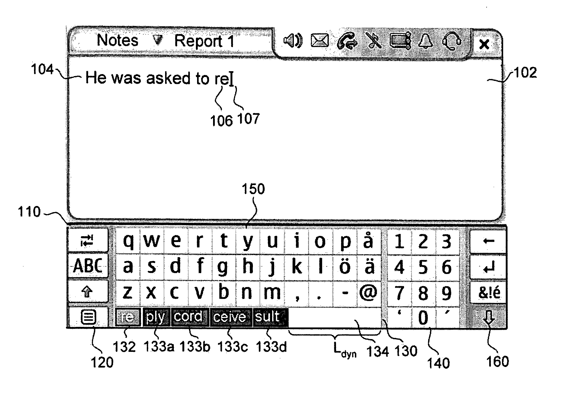 Electronic text input involving word completion functionality for predicting word candidates for partial word inputs