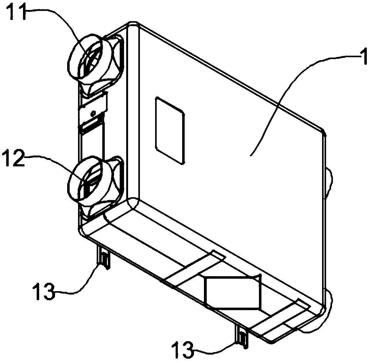 Automatic adjusting fan and method