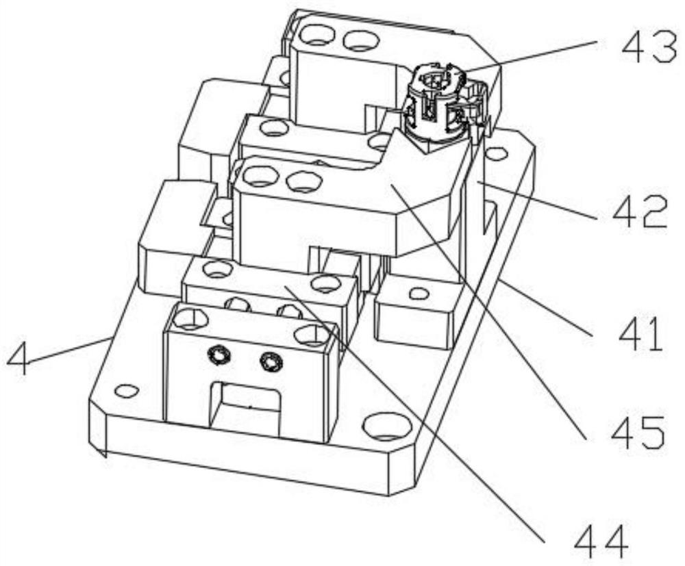 Automobile sensor assembling device