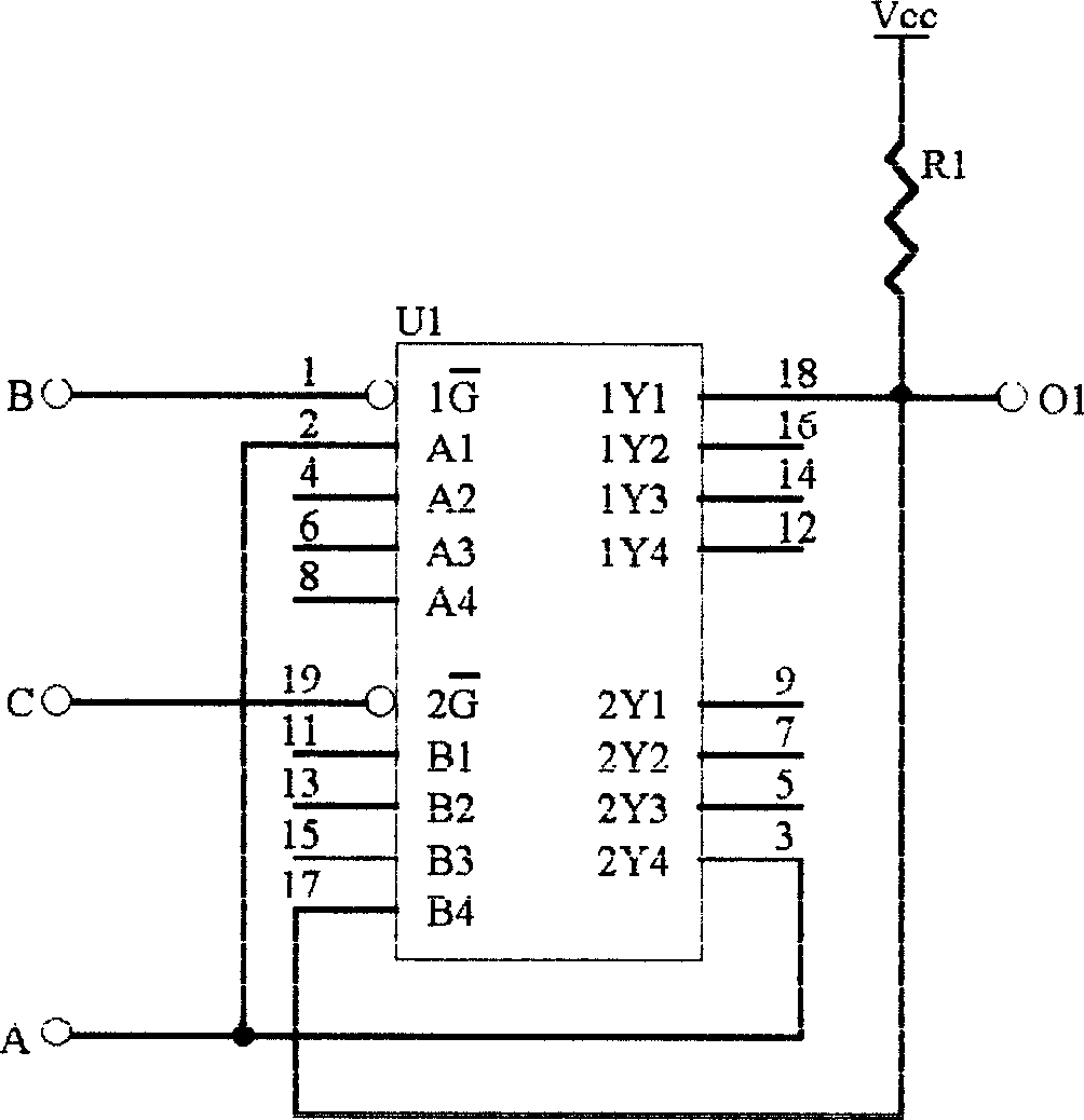 Dirve circuit of monobus