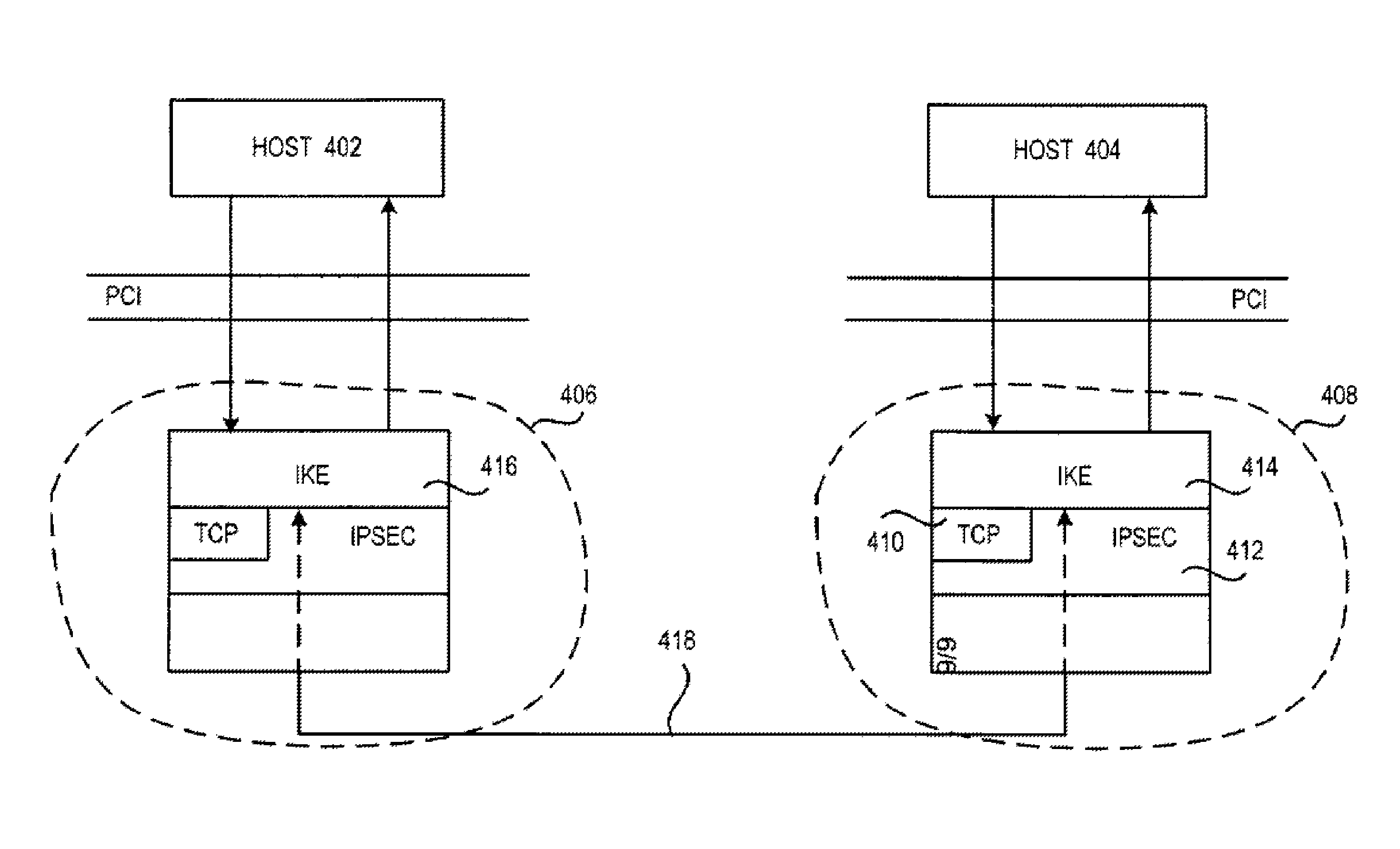 Systems and methods for implementing host-based security in a computer network
