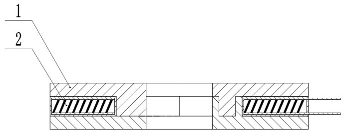 Manufacturing and application method of piezoelectric intelligent gasket embedded with inclined fibers