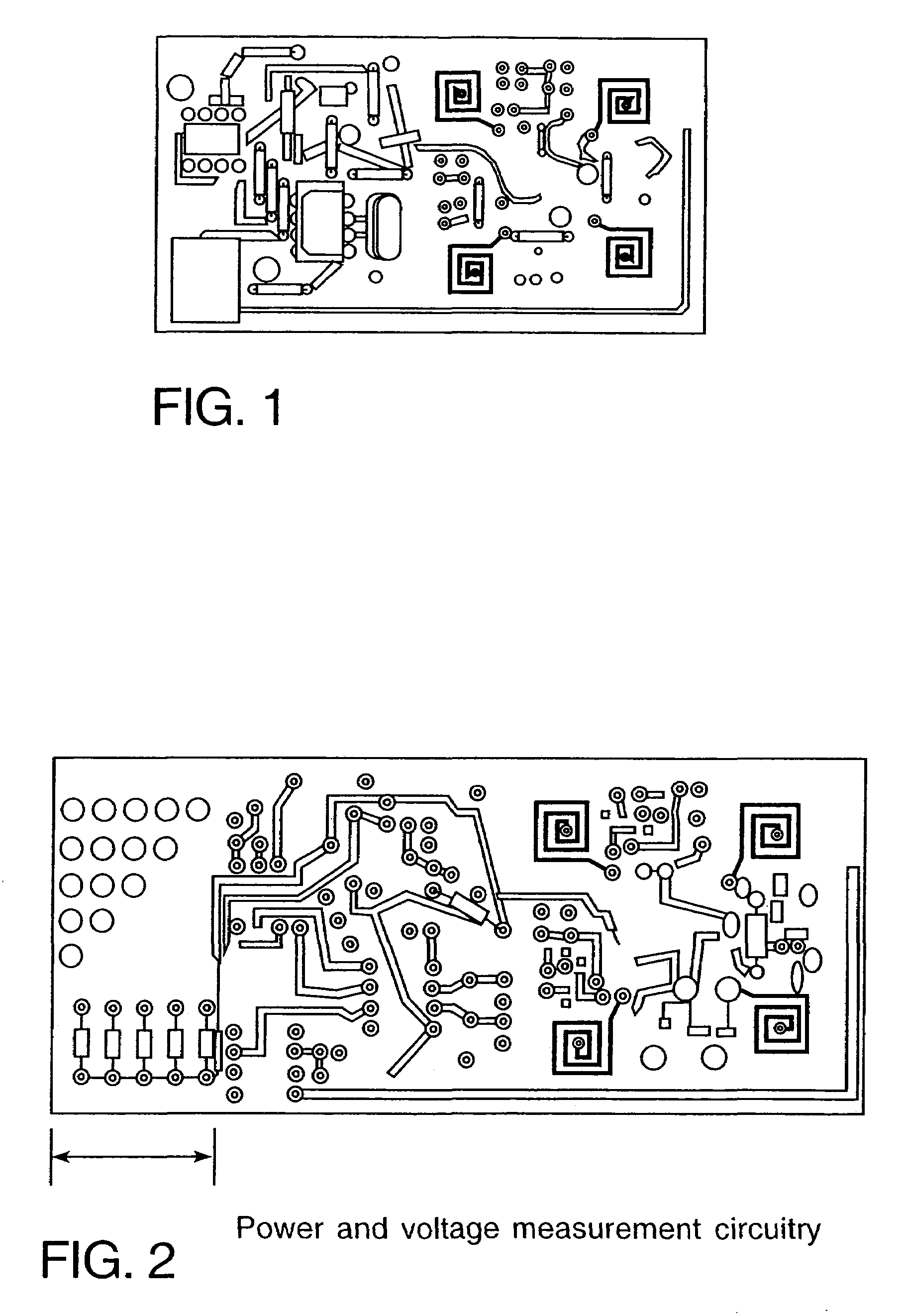Antenna on a wireless untethered device such as a chip or printed circuit board for harvesting energy from space