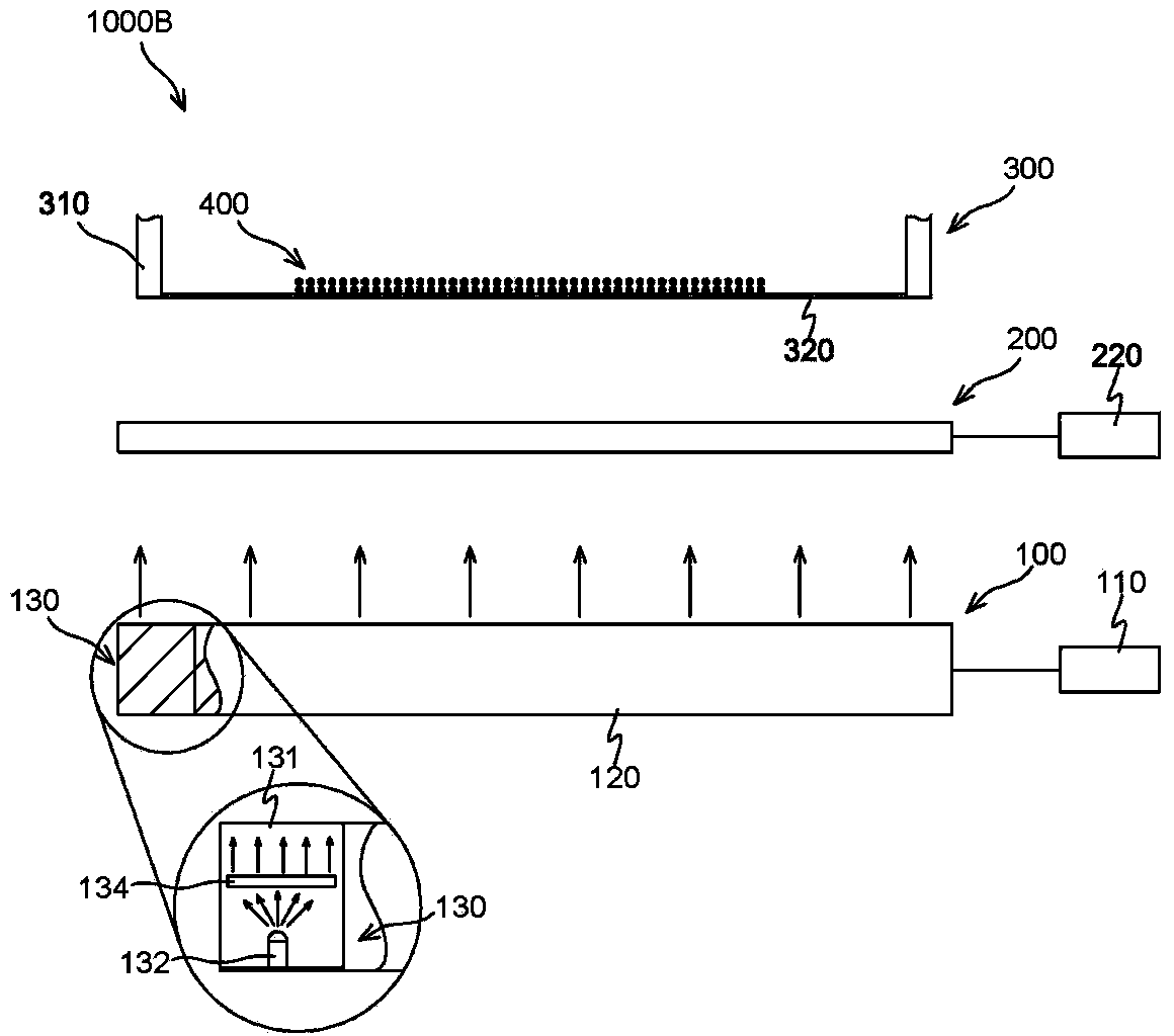 Light-cured rapid forming device and method