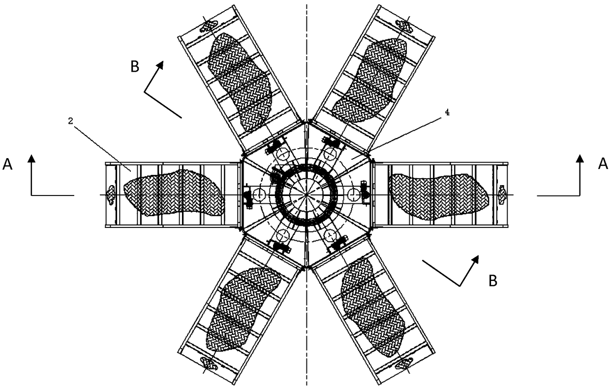 Small rotation stereo garage and manufacturing method thereof