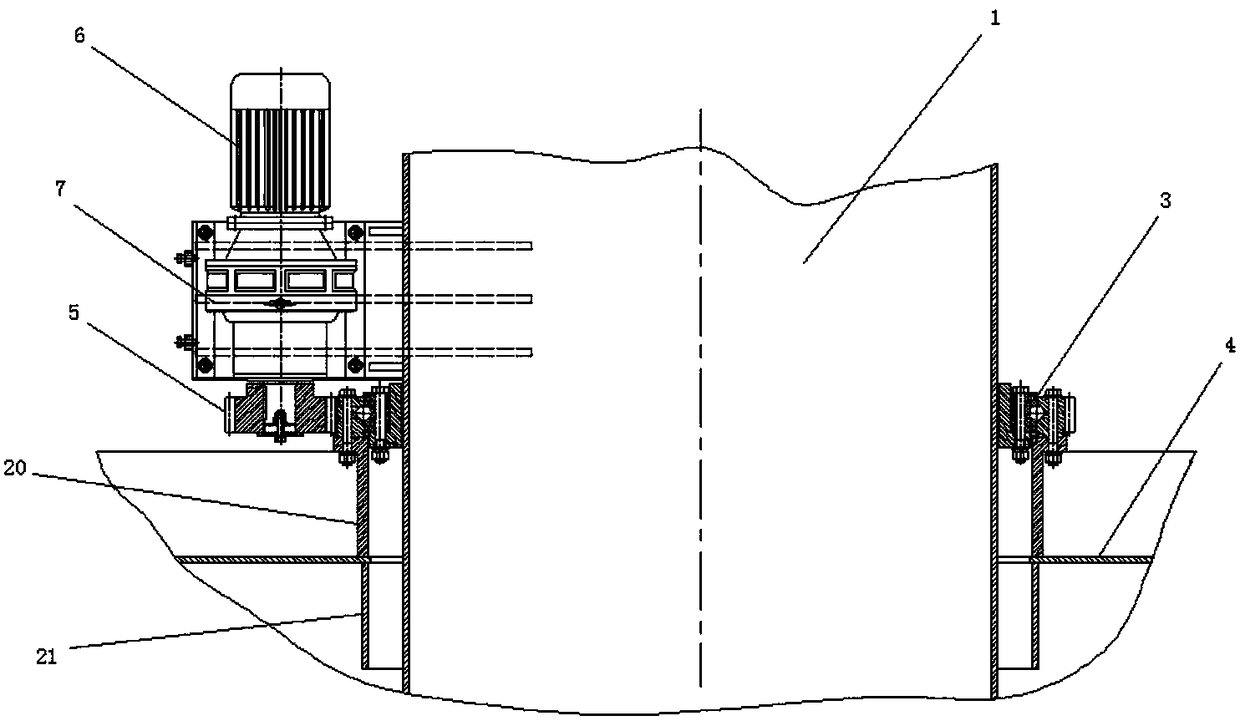 Small rotation stereo garage and manufacturing method thereof