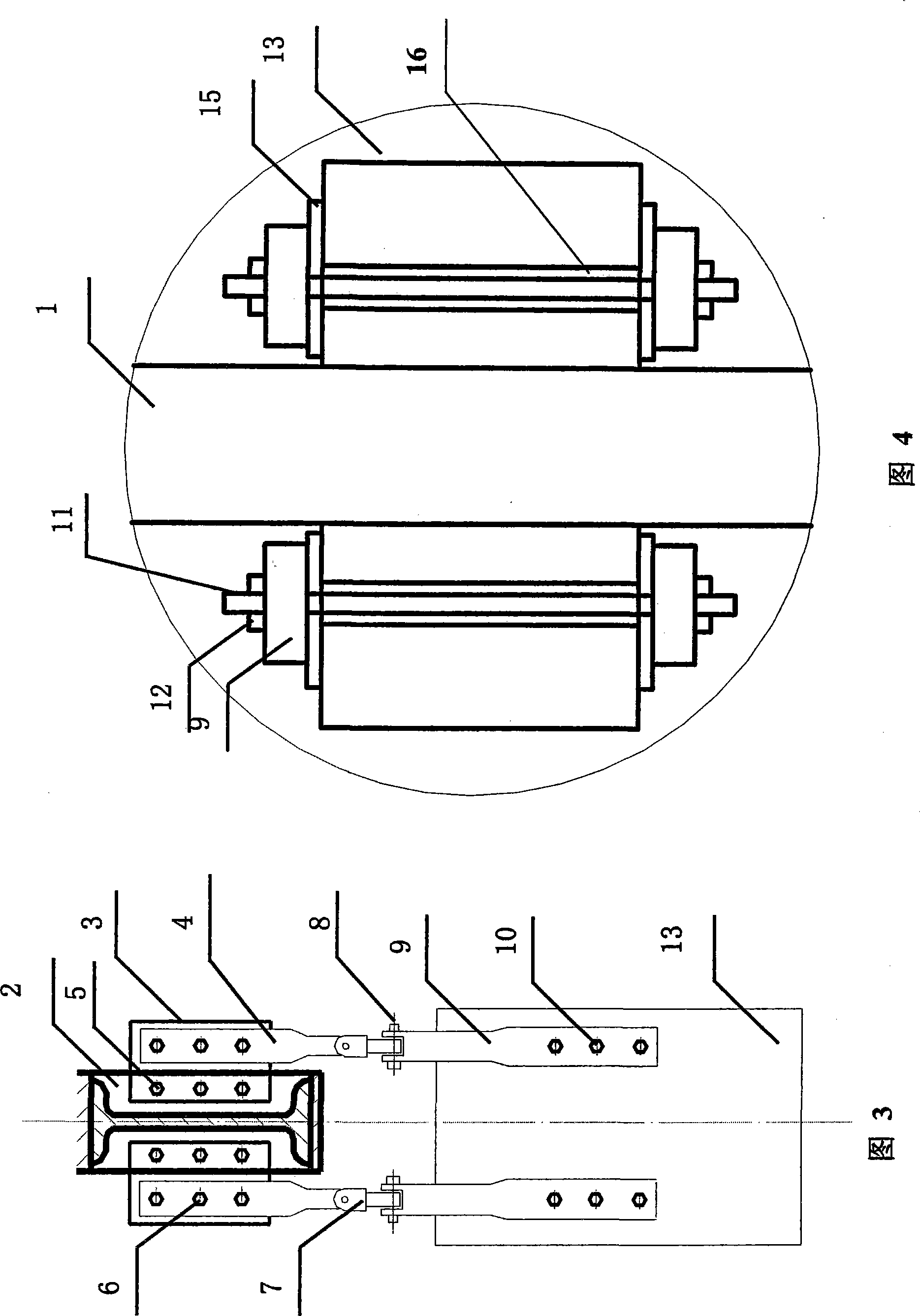Method for preventing bottom of aluminum cell from upwarping and structure thereof