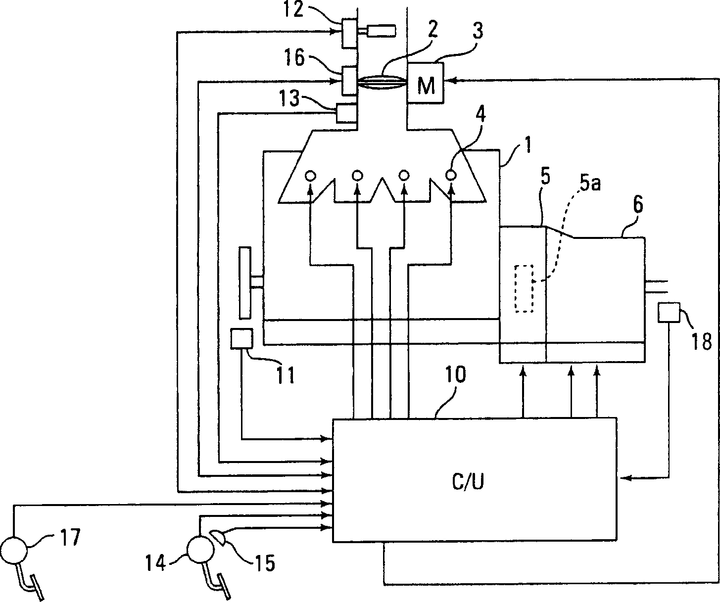 Lockup control device