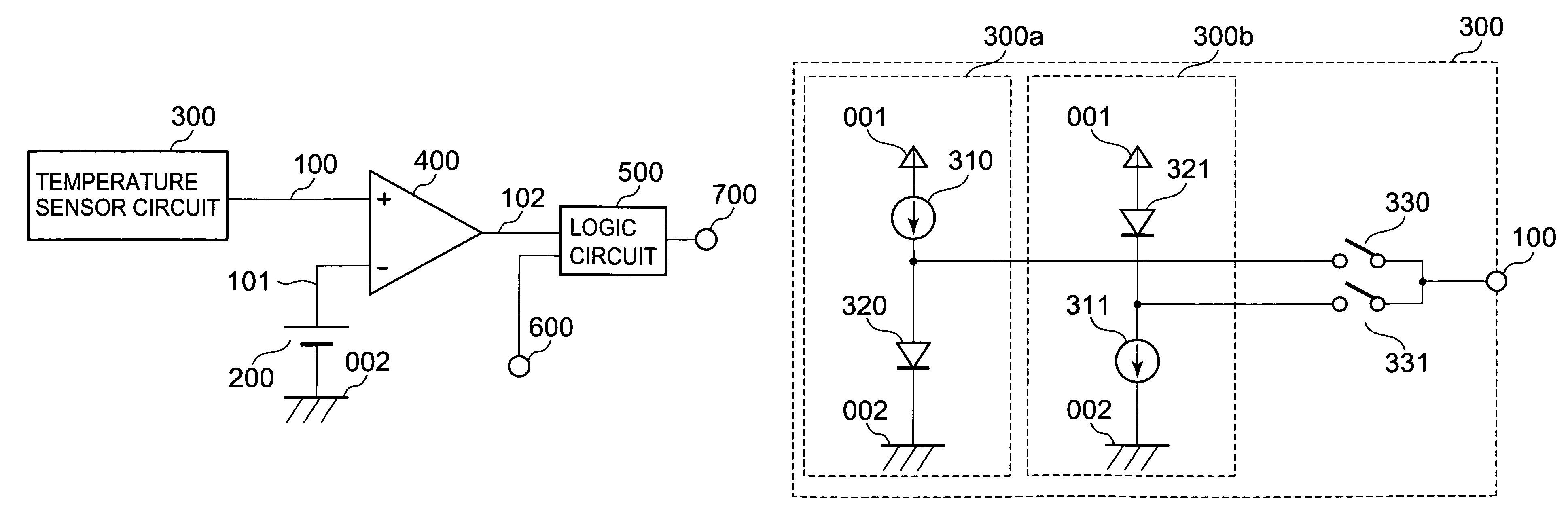 Temperature detection circuit