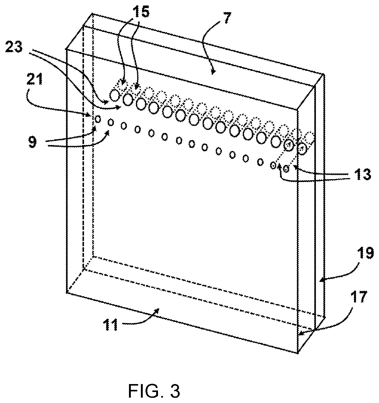 A fluid handling structure and method for a gas phase deposition apparatus