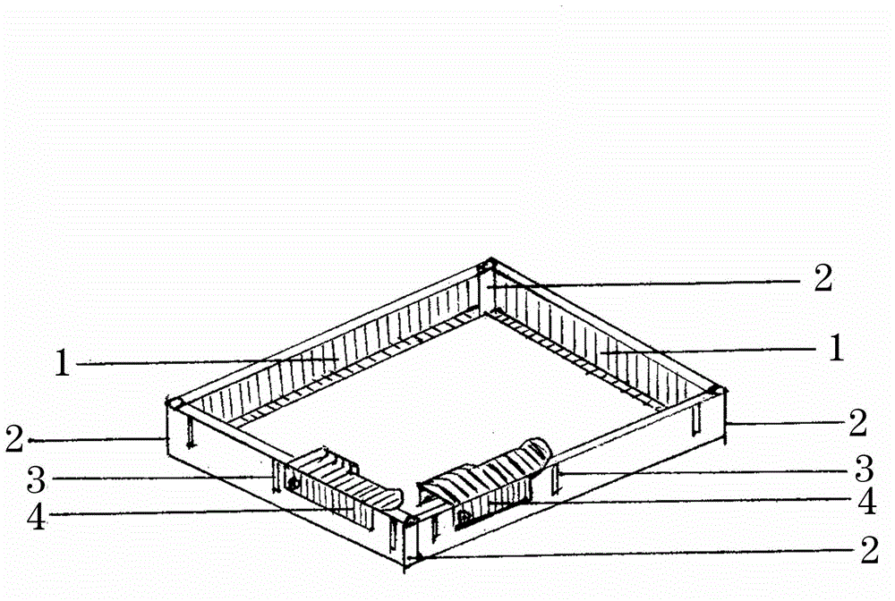 Pocket mouth opening supporting device