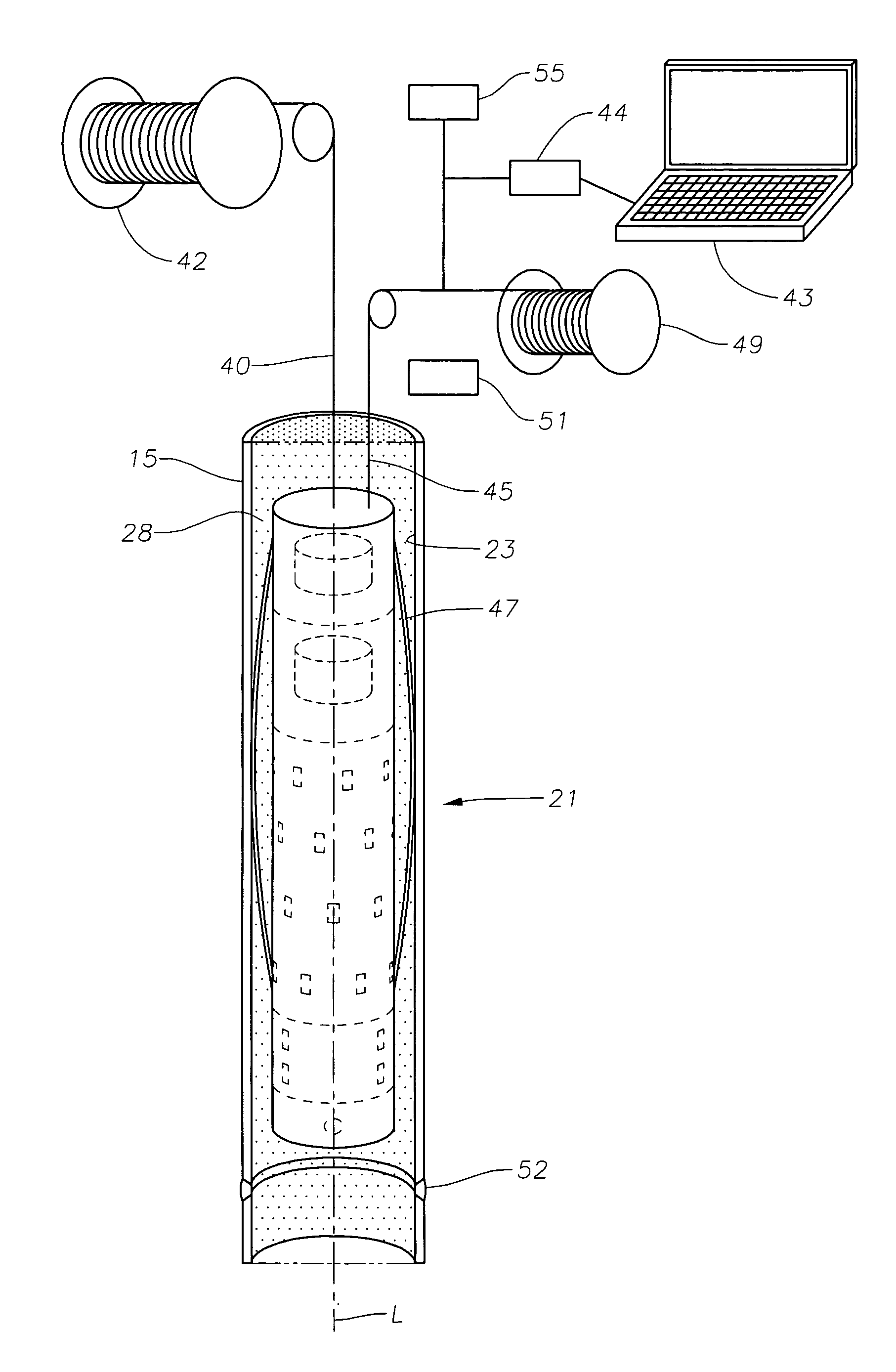 Internal riser inspection device and methods of using same