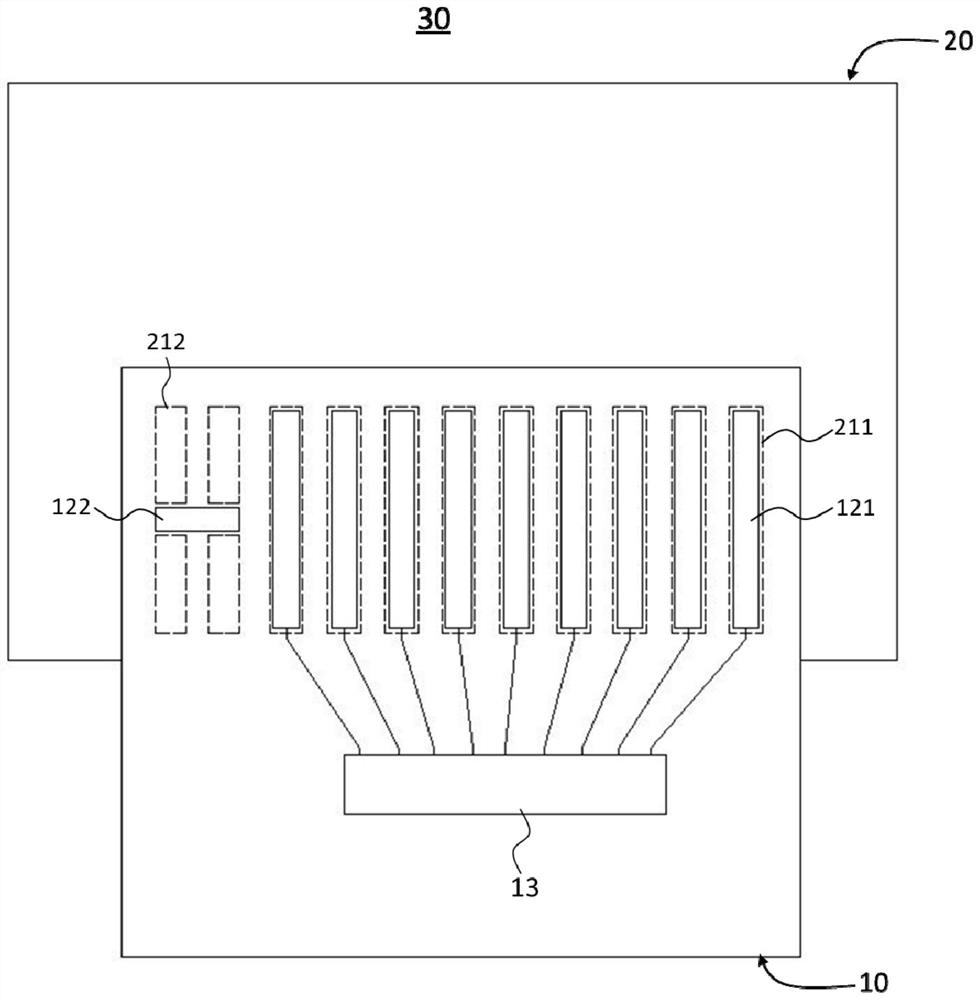 Chip-on-chip film and display device