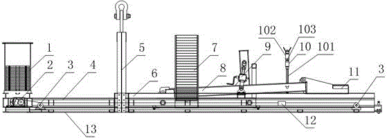Lifting appliance and method for mounting furnace rollers of annealing furnaces