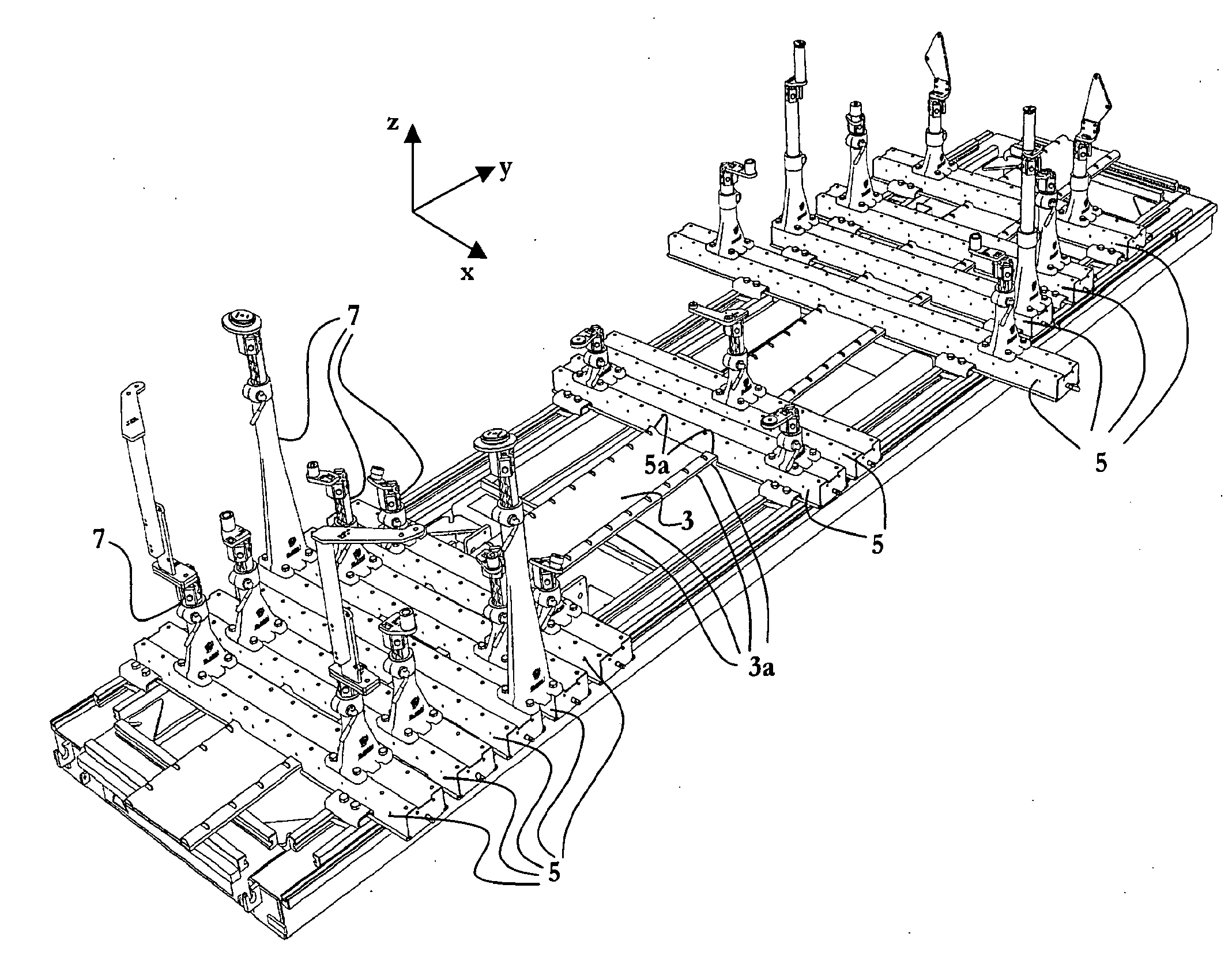 Method for alignment of a vehicle and levelling bench arrangement