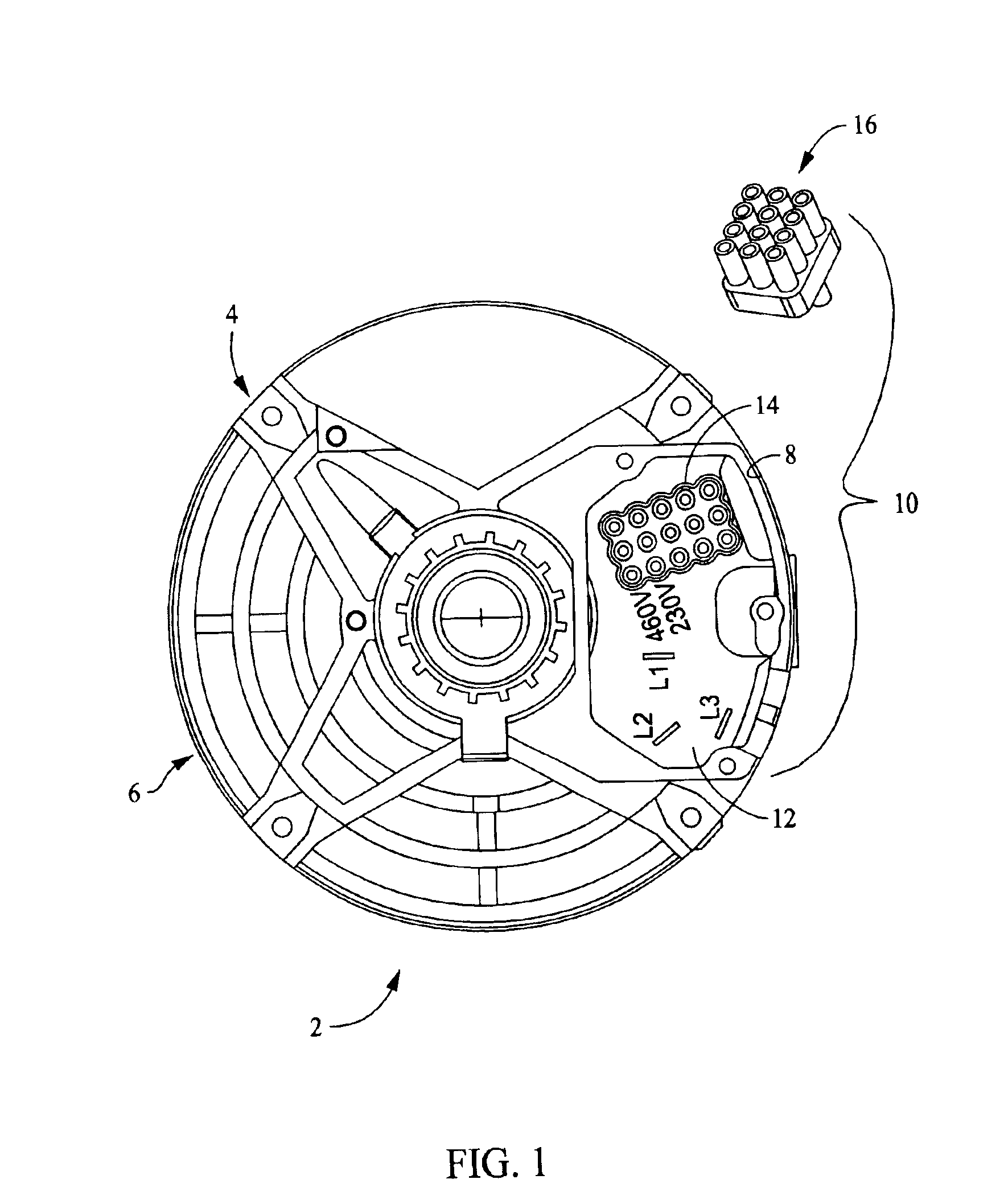 Methods and systems for electric motor voltage change