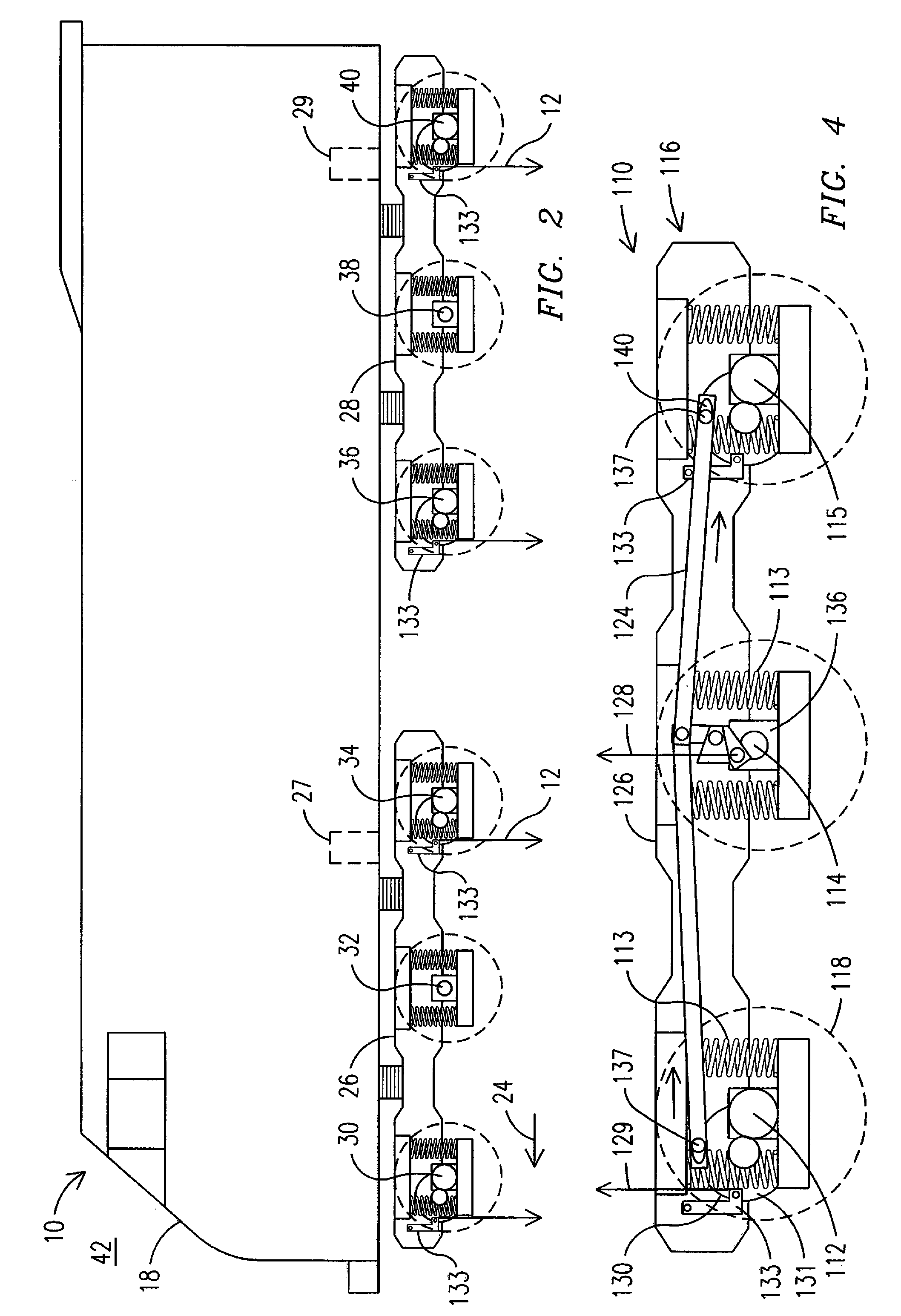 System and method for dynamically coupling two or more axles of a rail vehicle