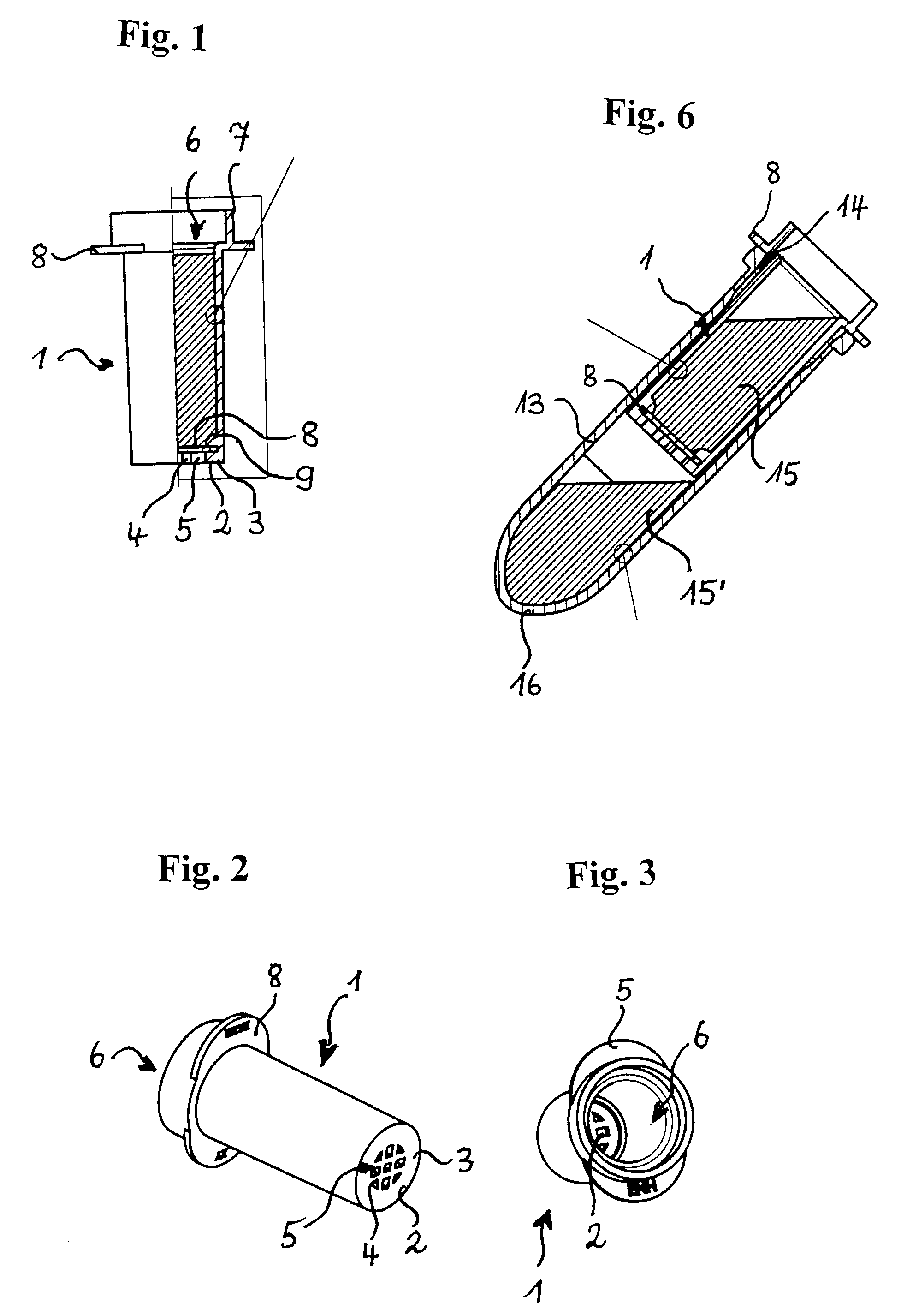 Membrane apparatus for receiving samples