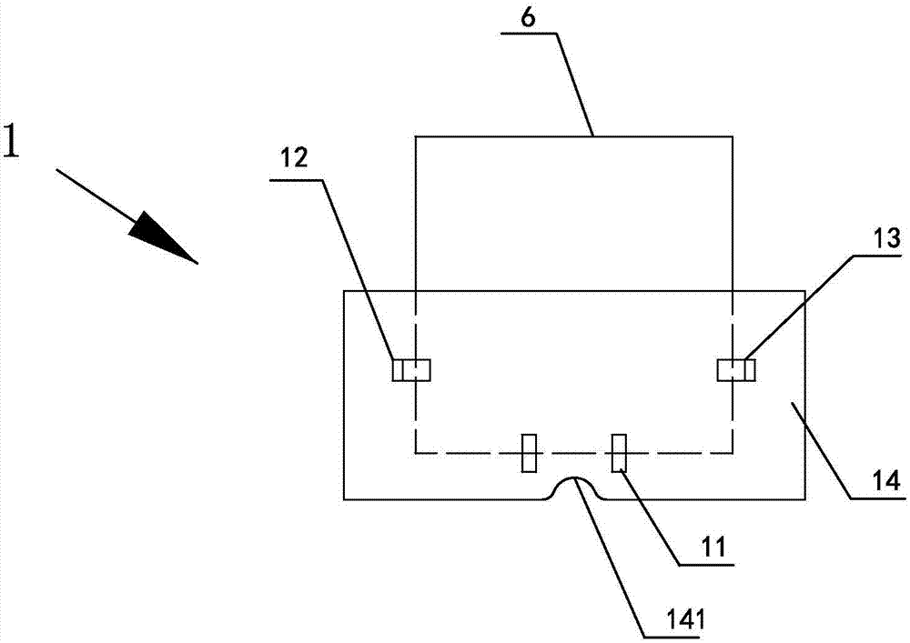 Machining and locating device, machining machine tool and machining method