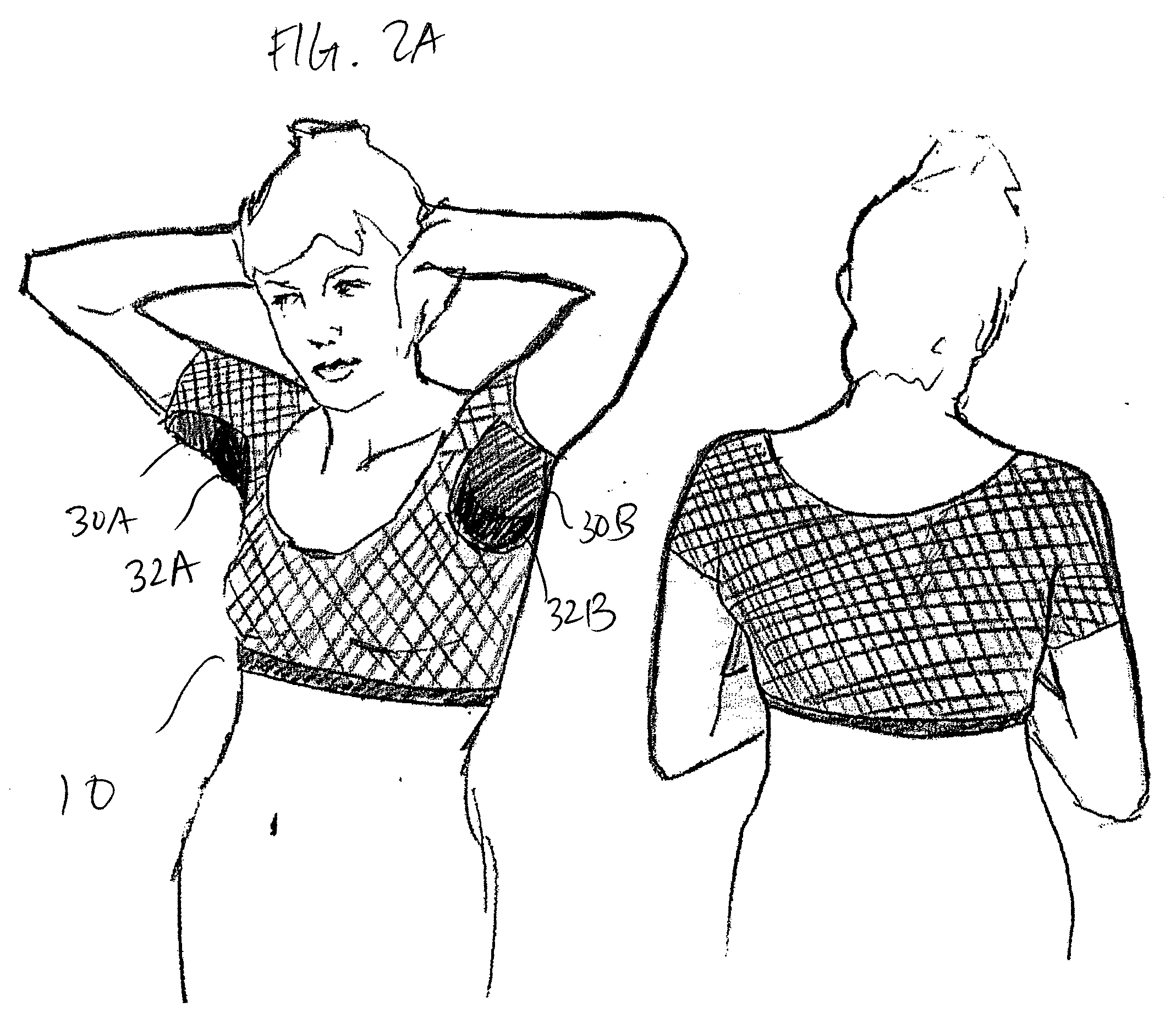 Elastic Upper-Body Underwear