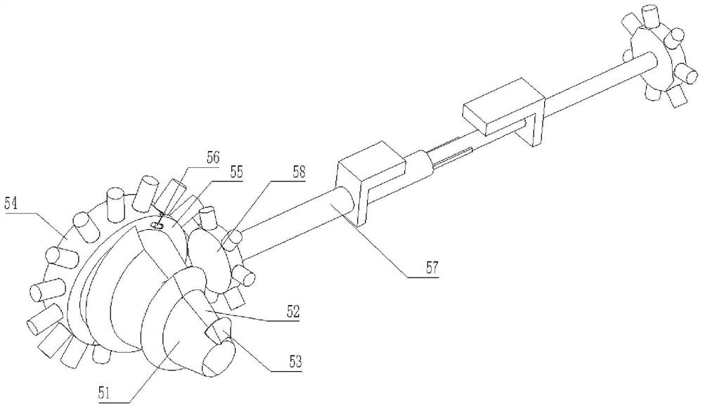 Deicing device for high-voltage line