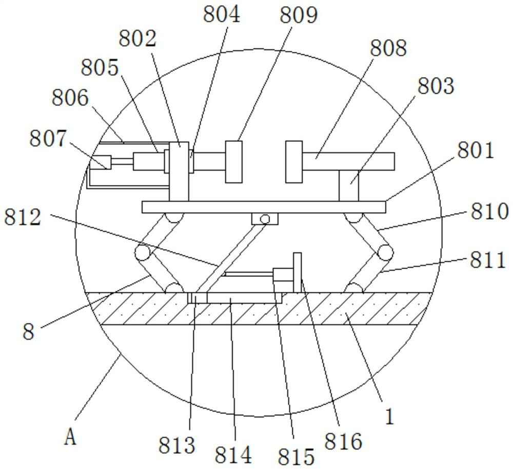 Double-roller clothing wrinkle removal device based on steam setting