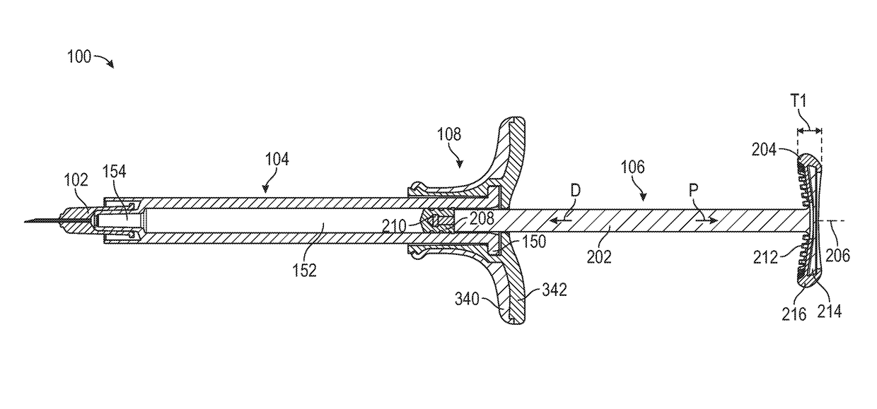 Aspiration and injection device