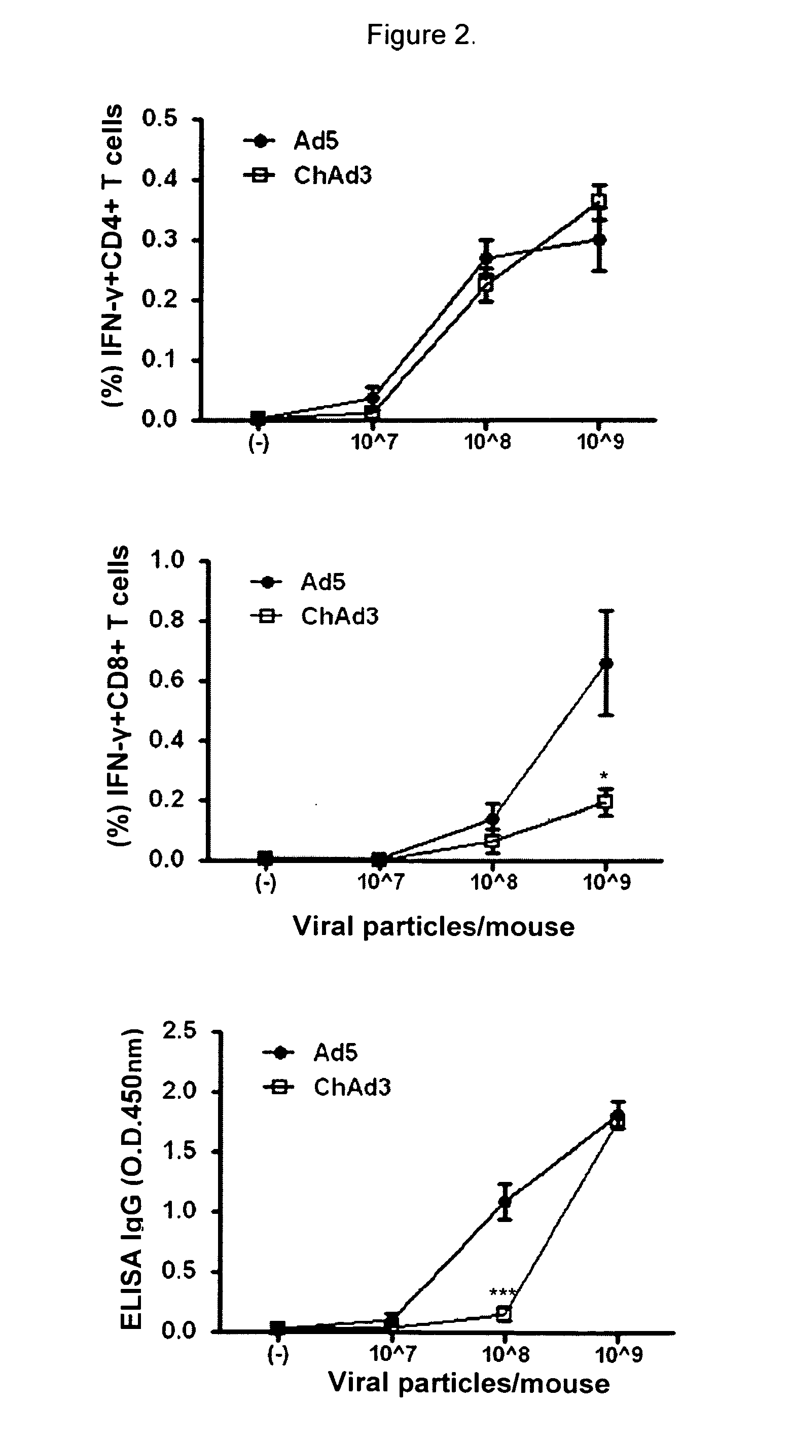 Chimpanzee adenoviral vector-based filovirus vaccines