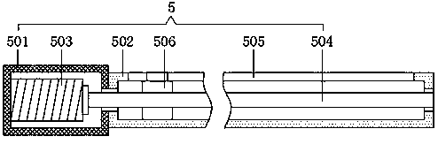 Cold-punched part front tooth cover laser welding device