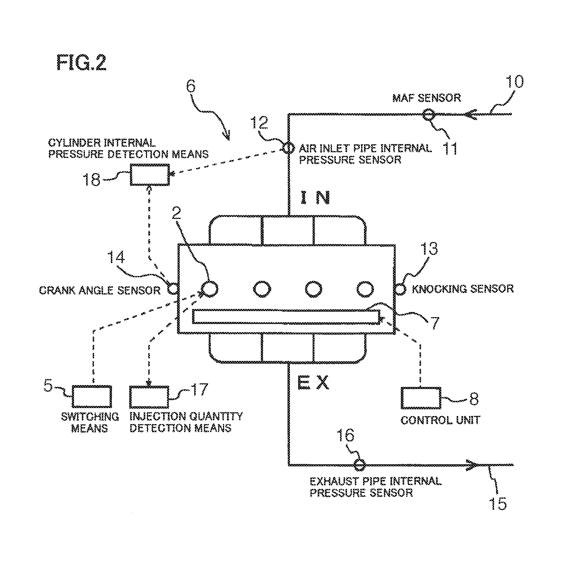 Exhaust valve control method and exhaust valve control device for diesel engine