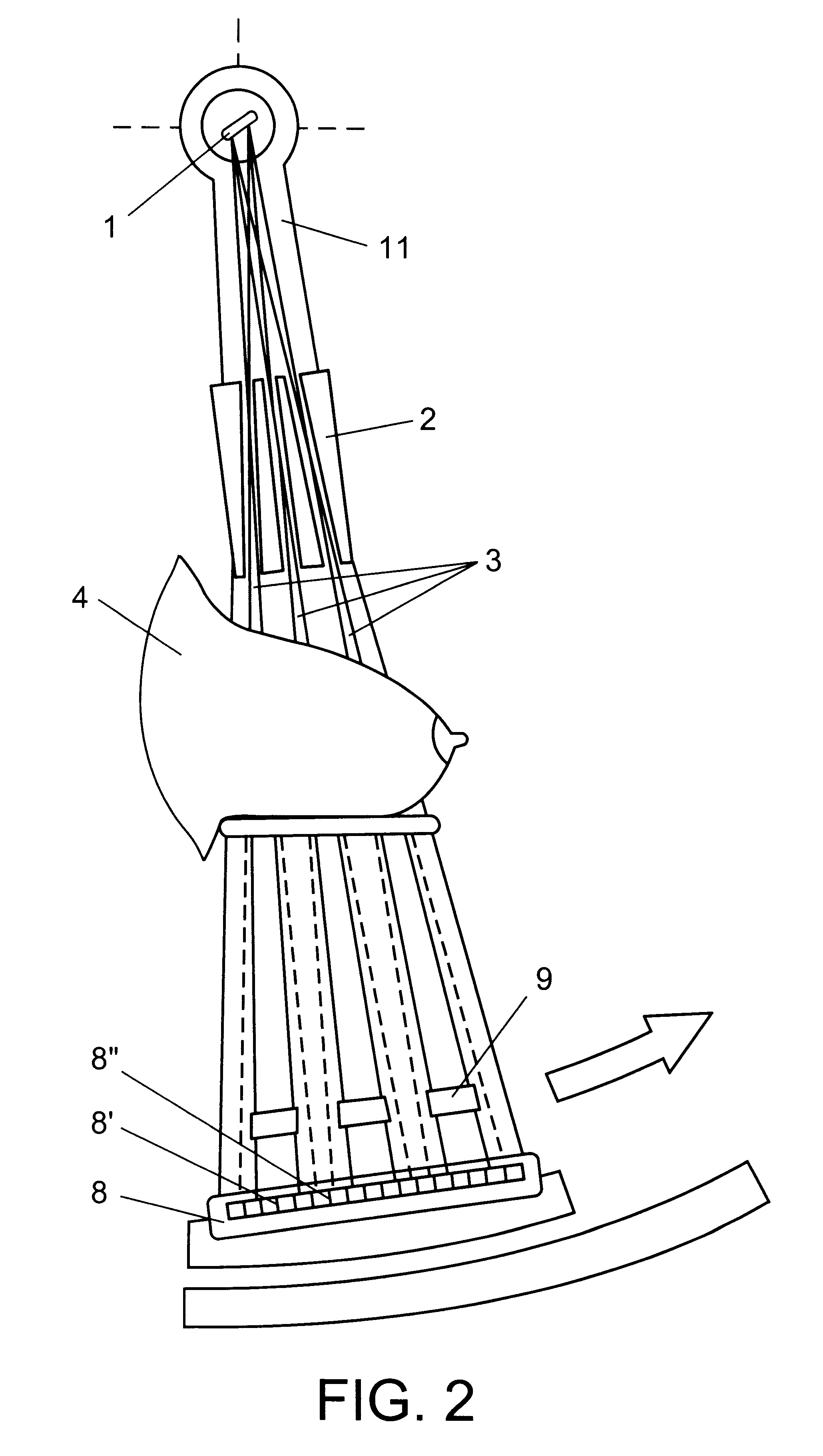 Reduced-angle mammography device and variants