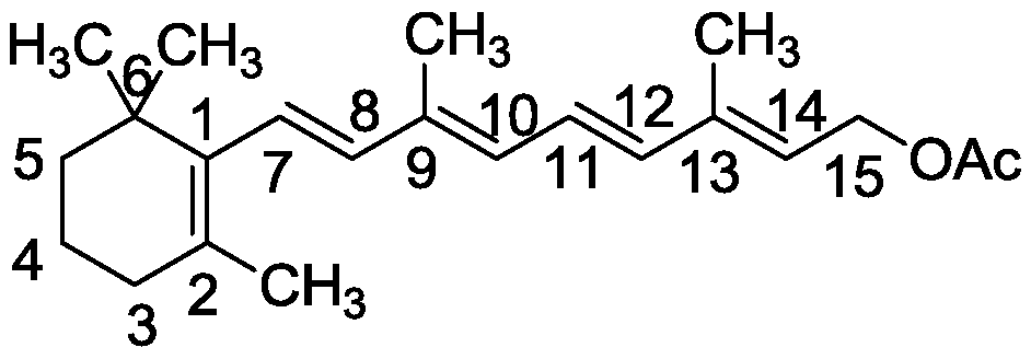 Method for catalyzing vitamin A isomerization with ruthenium catalyst