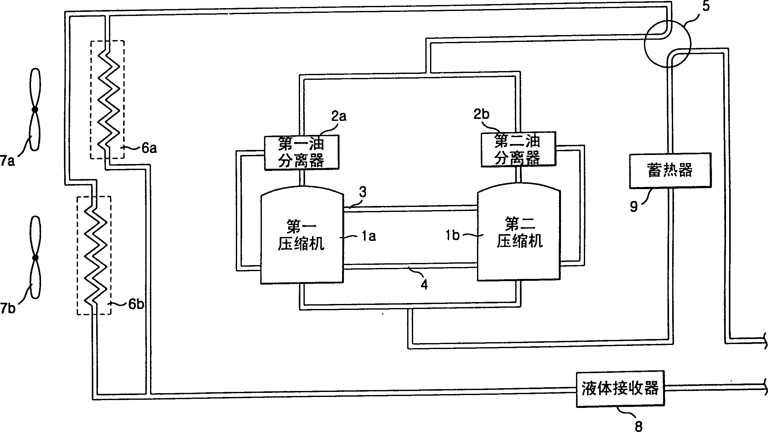 Air condtitioner with pressure regulator and control method thereof