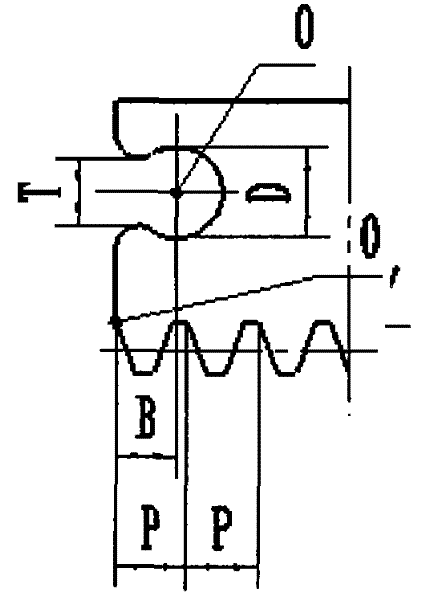 Method for manufacturing over-long precise mortise joint rack