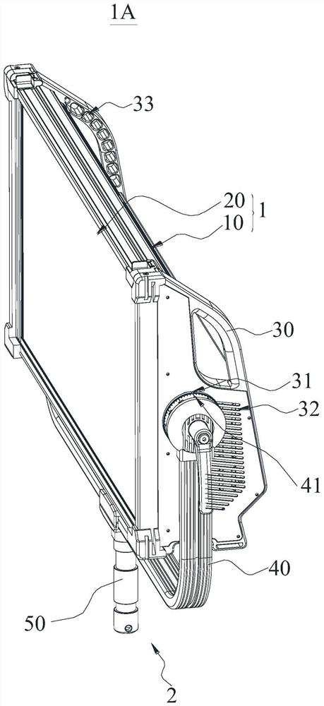 Heat dissipation mechanism and LED film and television lamp